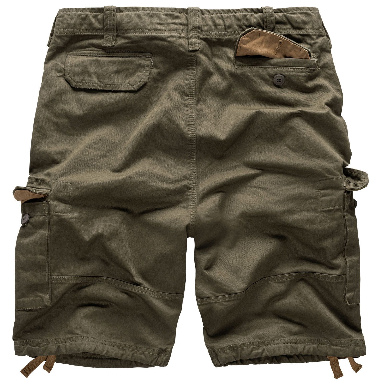 Trooper Cargoshorts Vintage Bermuda Baumwolle Sommer Shorts Kurze Hose Army knielang