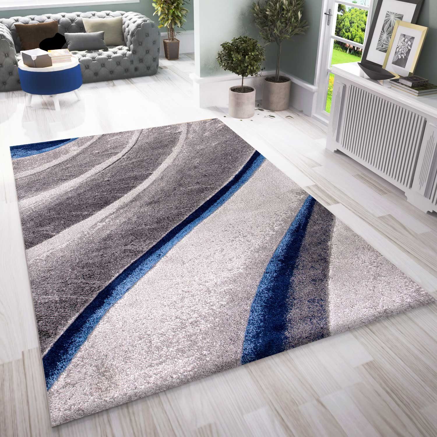 Vimoda Teppich Teppich Wohnzimmer Designer & günstig online kaufen