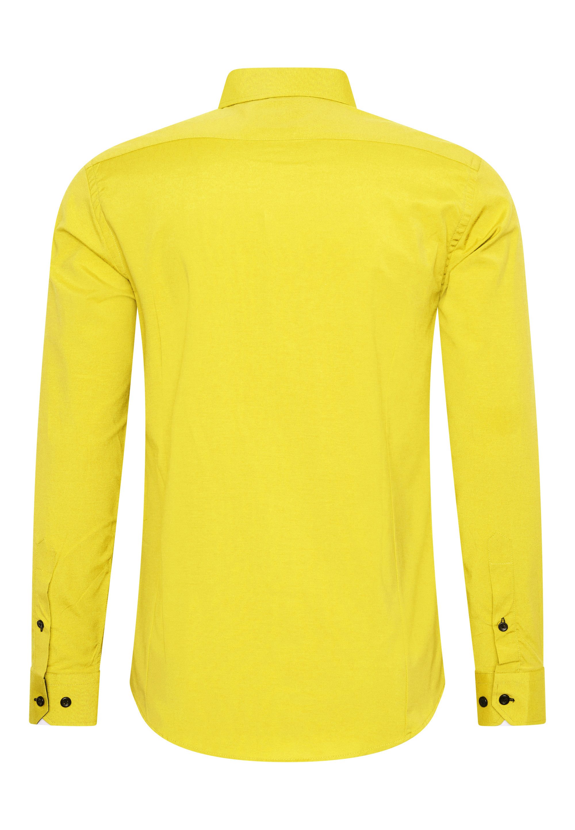 Rusty Neal Langarmhemd mit Krawatte