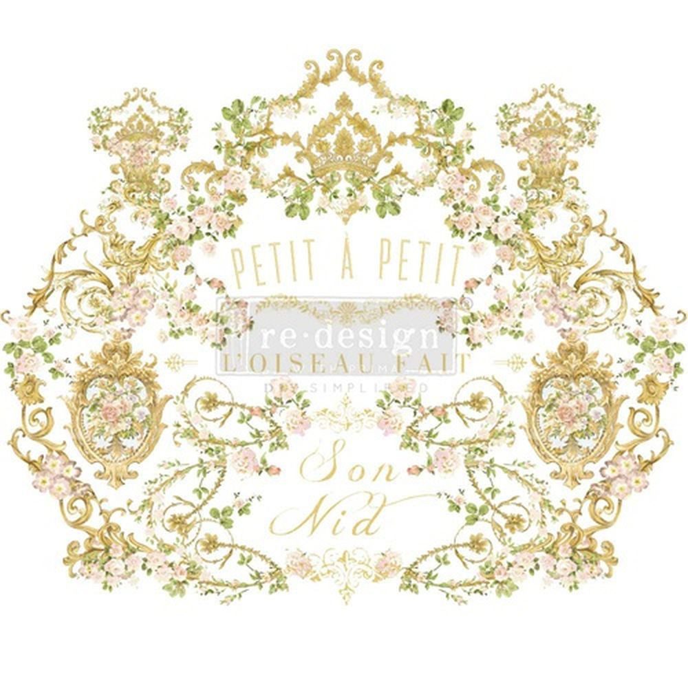 Vintage Paint Wandtattoo ReDesign Möbelsticker Transferfolie Decor f. Möbel Wände Dekoartikel, Künstler: ReDesign, Klassisches Tattoo für Möbel. Wände, Dekor und Accessoires