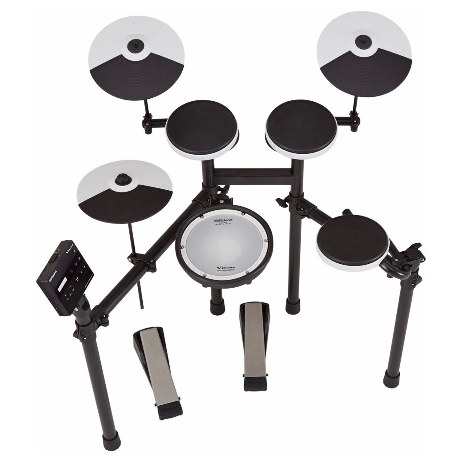 Roland Audio E-Drum Roland E-Drum TD-02KV Schlagzeug mit Monitor-Box und Kabel,E-Drum, Digital