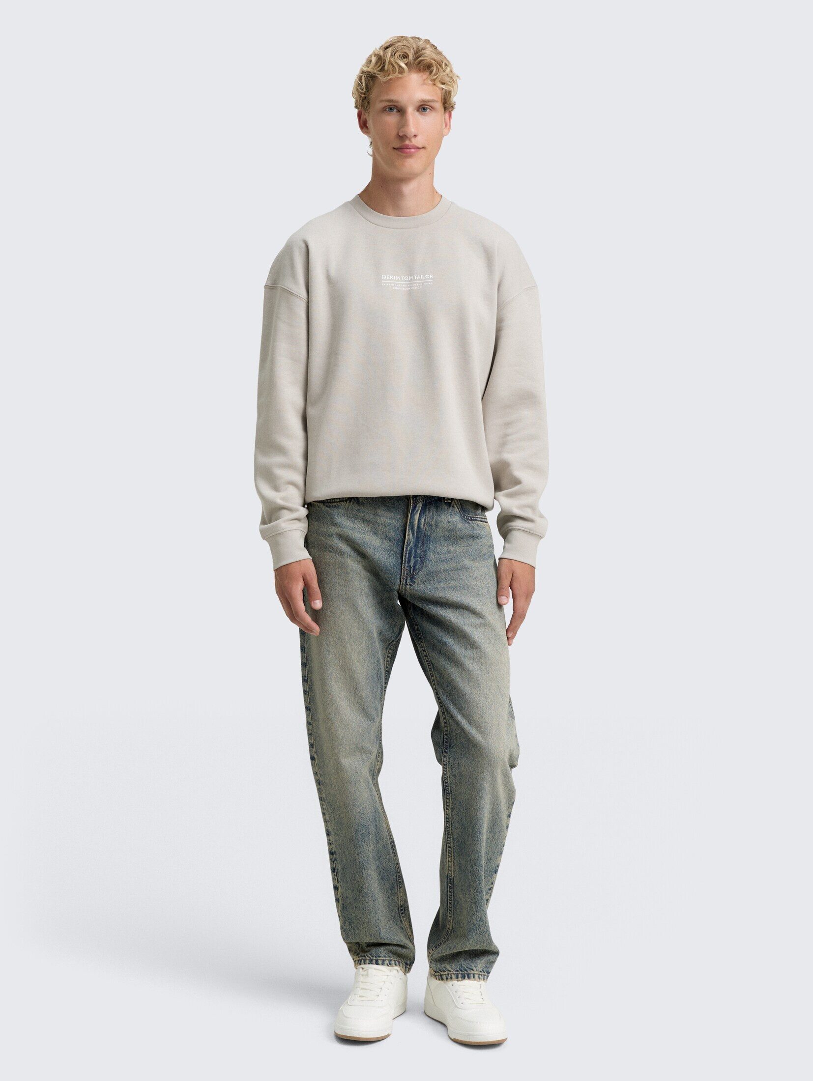 TOM TAILOR Denim Relax-fit-Jeans Jeanshosen TTWAYLEN RELAXED Jeans in gewas günstig online kaufen