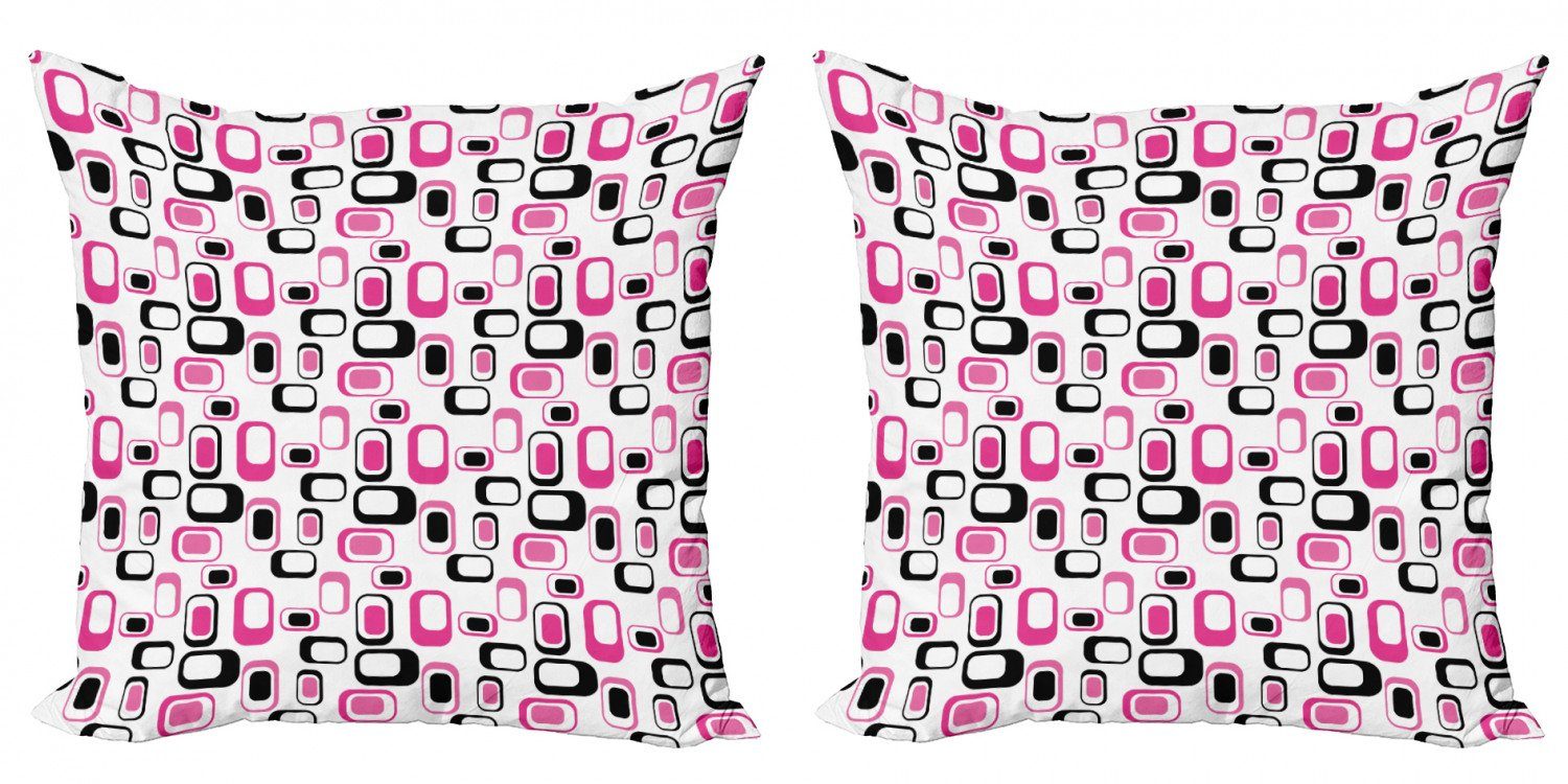 Kissenbezüge Modern Accent Doppelseitiger Digitaldruck, Stück), (2 Abakuhaus Stil Altertümlich Geometrisch