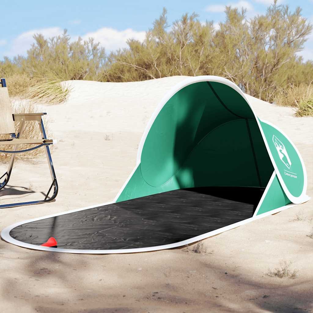 furnicato Faltzelt Strandzelt Seegrün Pop-Up Wasserdicht, günstig online kaufen