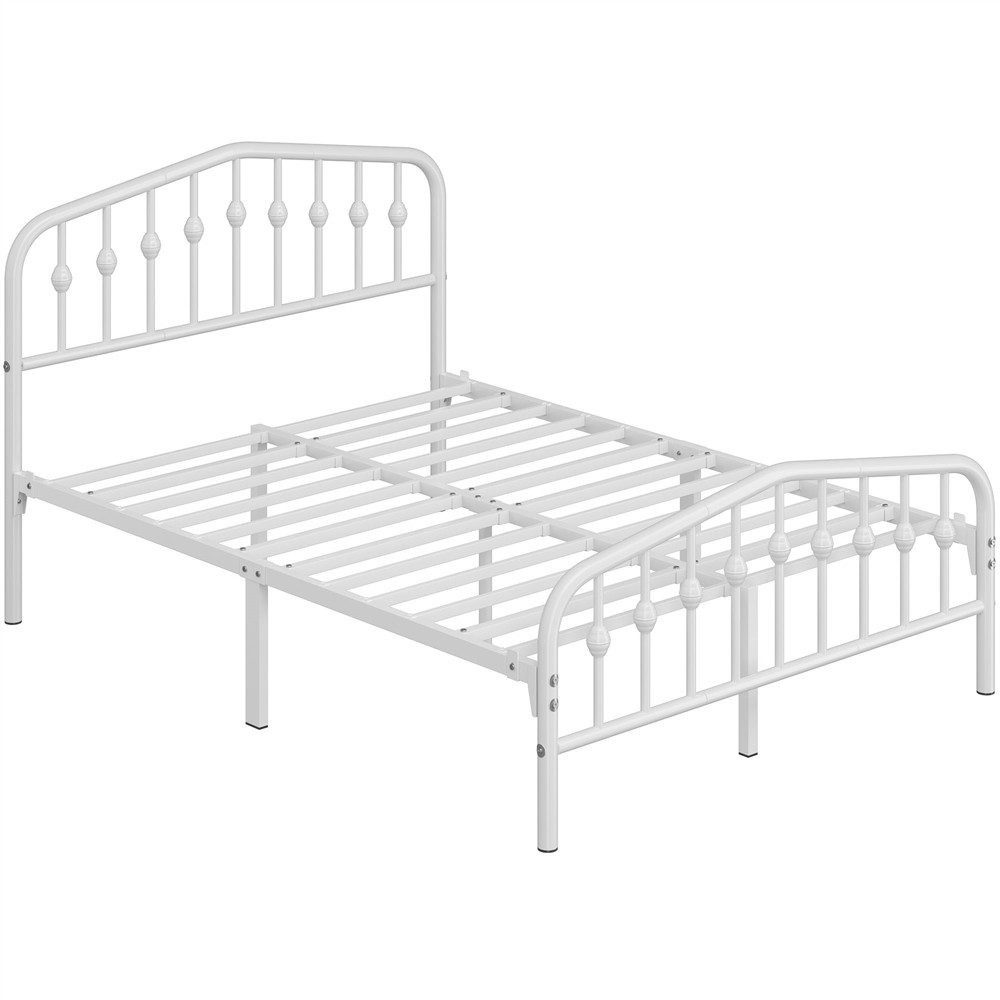 Yaheetech Metallbett 90-160cm (B), Bettrahmen Vintage Bettgestell mit krone günstig online kaufen
