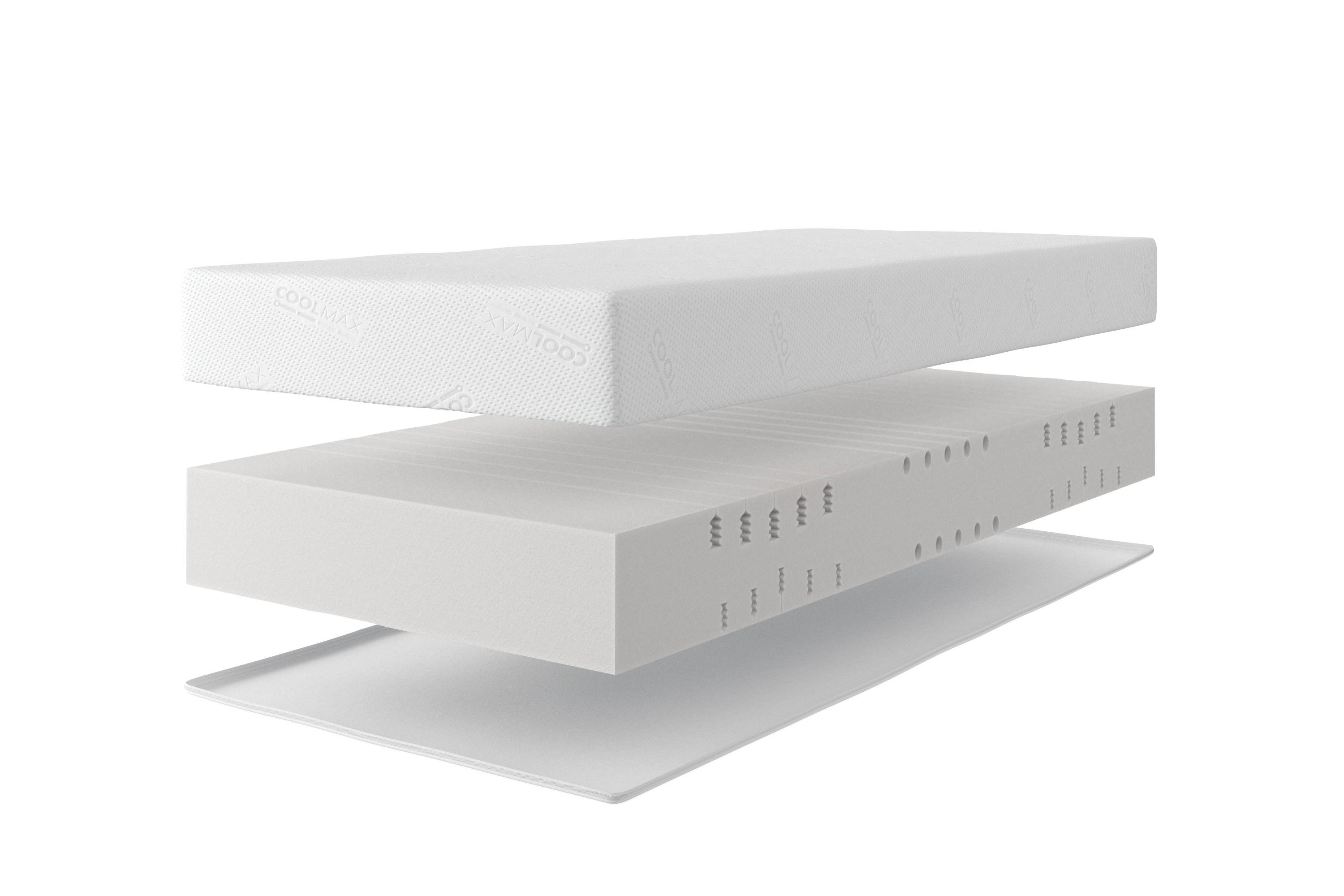 Komfortschaummatratze Tornby, 7 Zonen Matratze 90x200, 140x200 cm, OTTO home, 17 cm hoch, Matratzen H2/H3/H4, ergonomisch, atmungsaktiv – Bild 5 von 5