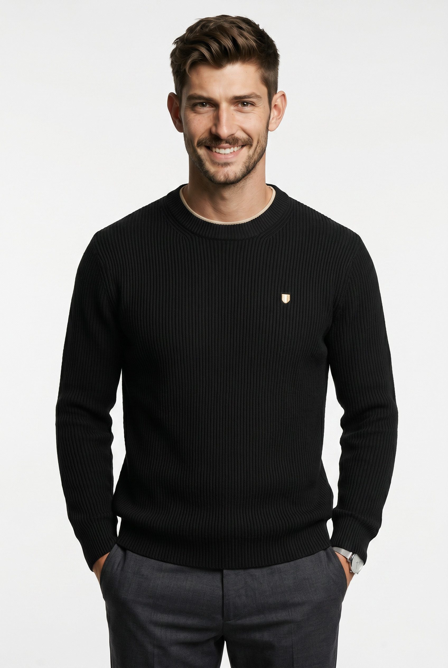 Strickpullover JPRBLURICHARD KNIT CREW NECK