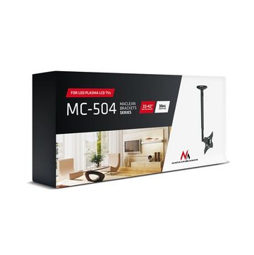 Maclean MC-504B TV-Deckenhalterung, (bis 42,00 Zoll, TV Deckenhalterung 23-42" bis 30kg Schwarz)