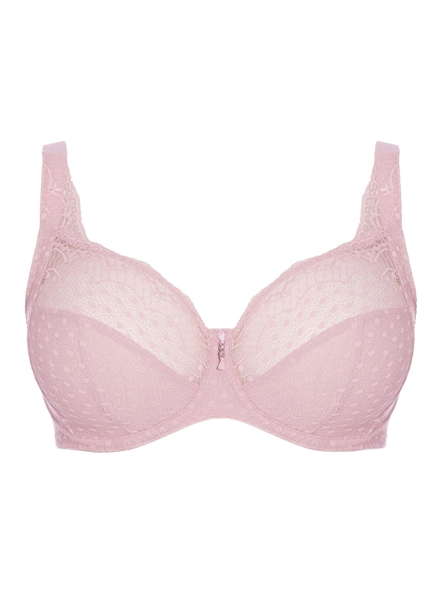 Ulla Dessous Bügel-BH BH mit Bügel Josy (Stück, 1-tlg) genähte Cups, Gepunktet, Spitze