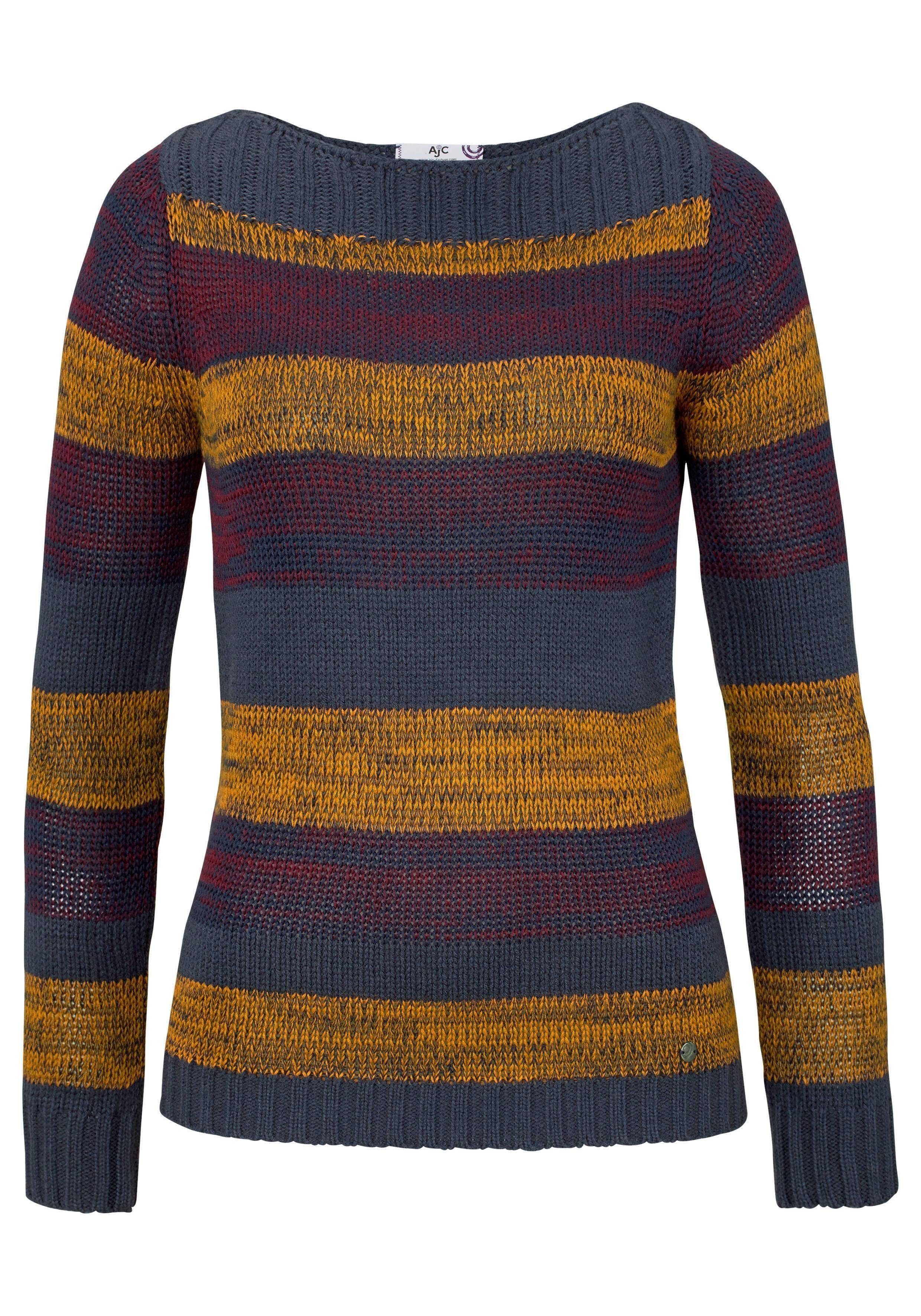 blau (Pullover aus nachhaltigem Material)