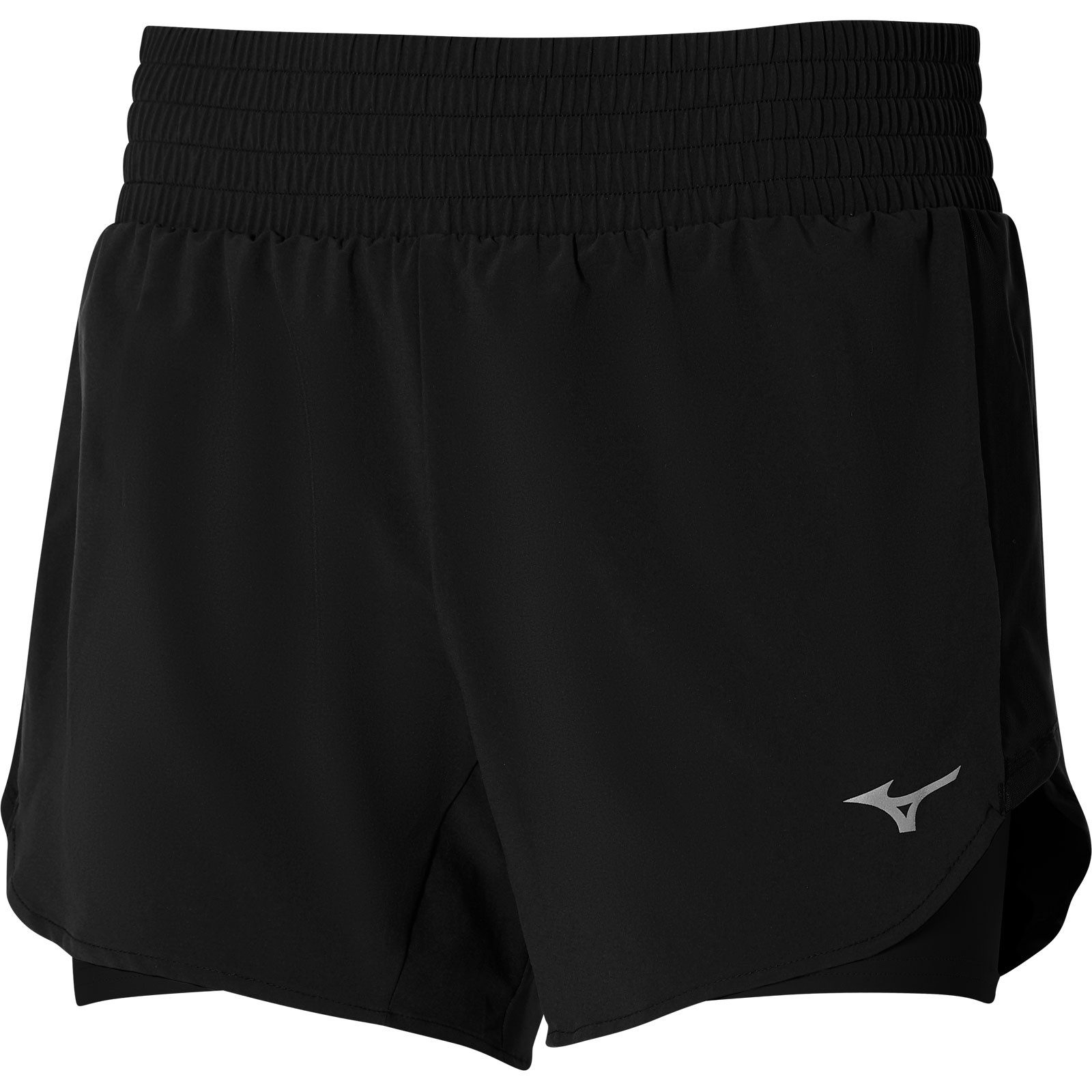 Mizuno Laufshorts CORE 4,5 2in1 Laufshorts Lady J2GBA202-09 Top Preis/Leistungsverhältnis