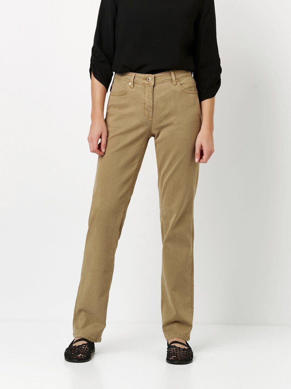 TONI 5-Pocket-Jeans Honey aus Colour Denim günstig online kaufen