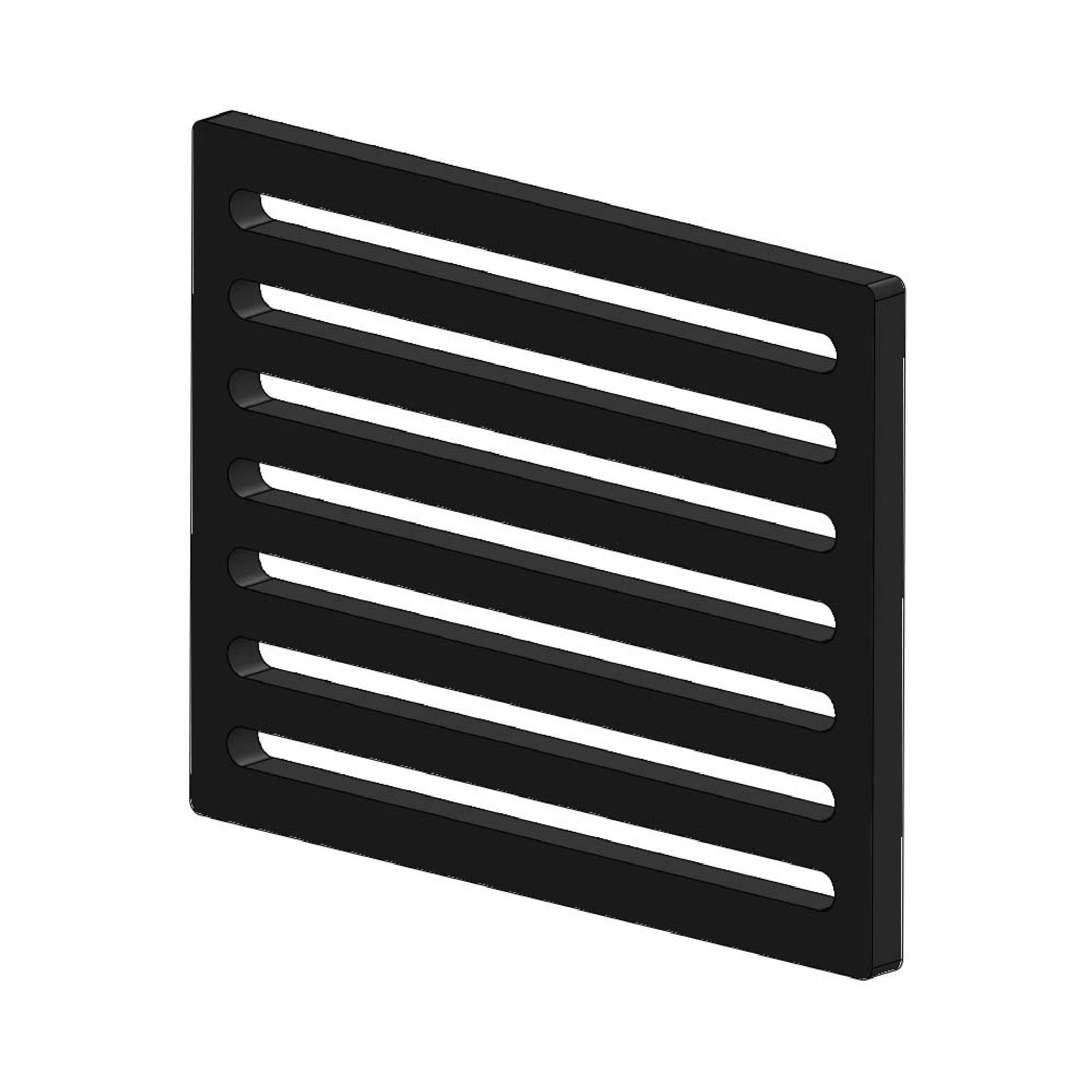 Feuerfest 123 GmbH Grillrost Kaminrost / Ascherost 195x155x10mm passend für Justus **, feuerfest & hitzebeständig - passgenau gefertigt in Deutschland