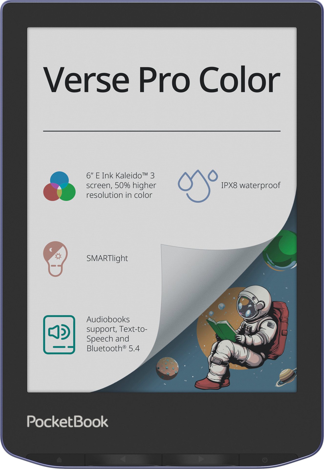 PocketBook PocketBook Verse Pro Color DACH-Version E-Book (6", WLAN, DACH-Version)
