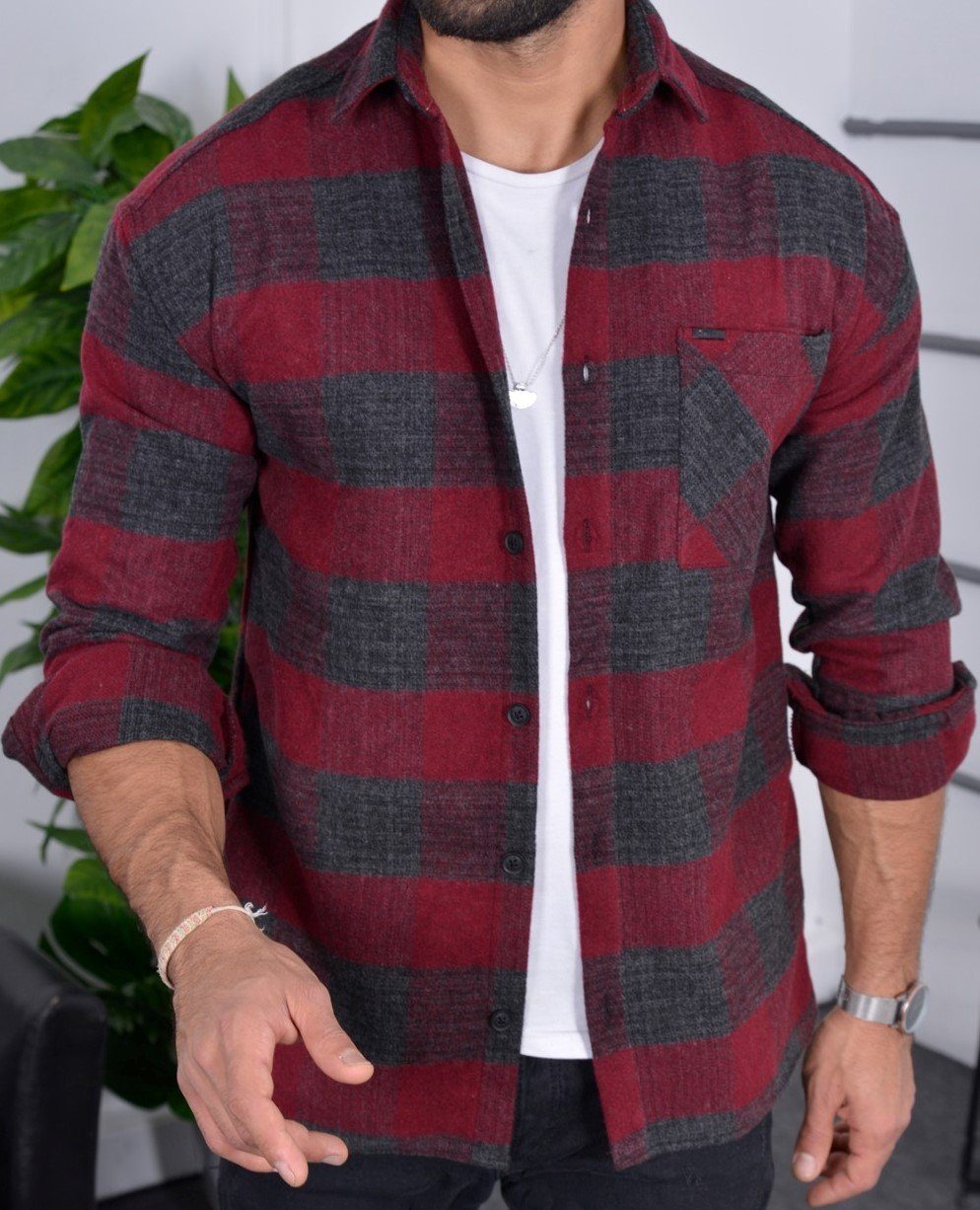 Megaman Jeans Flanellhemd Herren Holzfällerhemd Flanellhemd günstig online kaufen