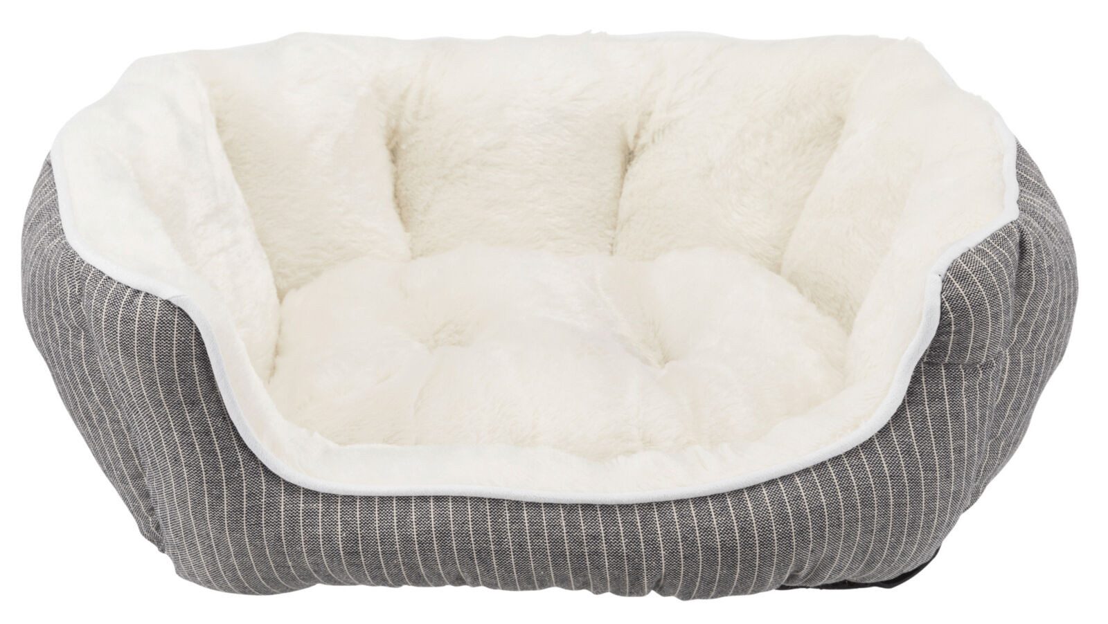 TRIXIE Hundebett Bett Davin - grau/creme - 50 × 40 cm