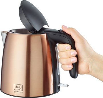 Melitta Wasserkocher Prime Aqua Mini Metallic 1018-05, 1 l, 2200 W, kupfer