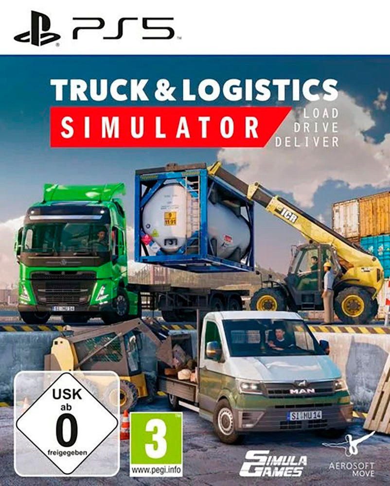 Truck und Logistics Simulator (Blu-ray Disc), PlayStation 5