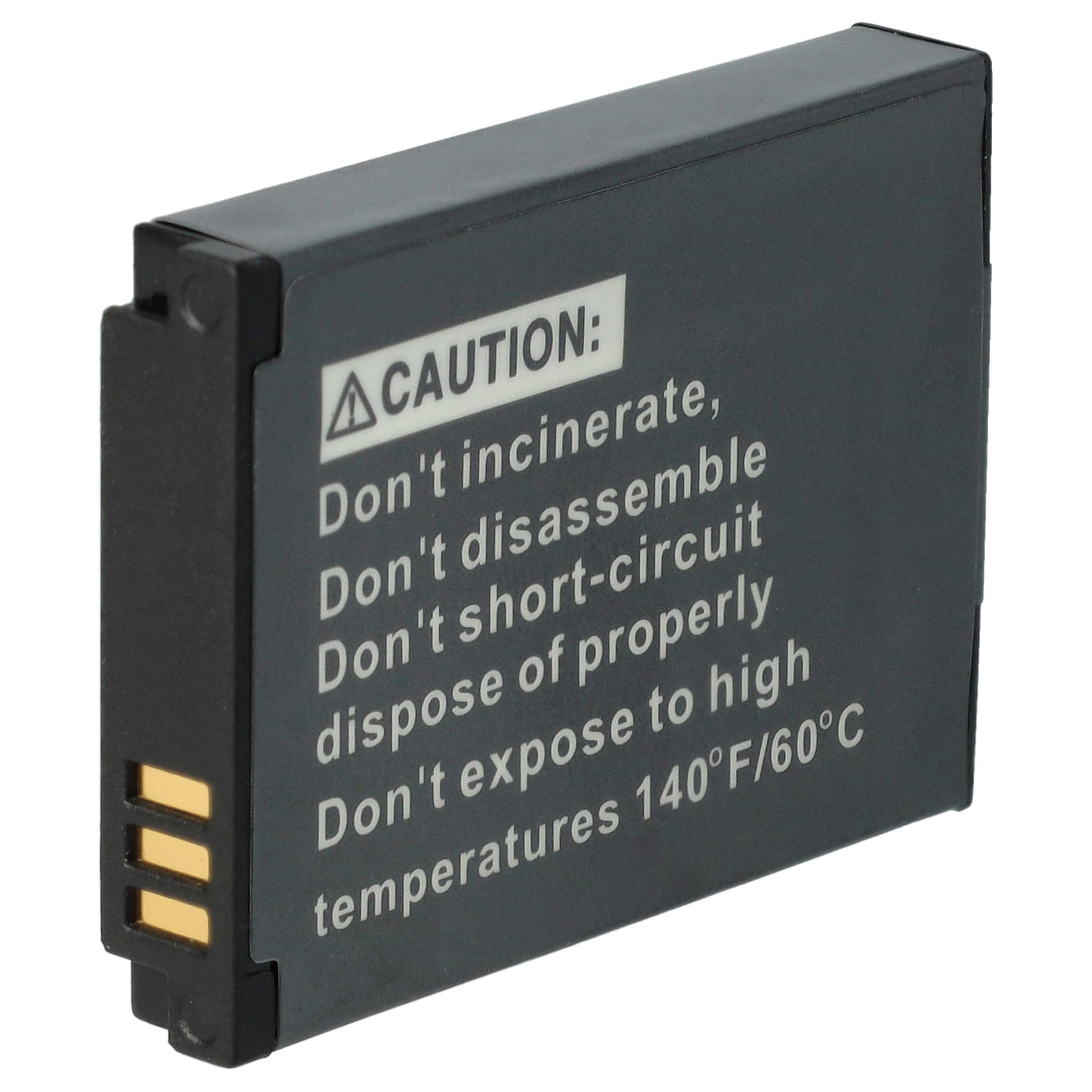 Vhbw 3x Akku Für Akai ADV-H8000 Pro Kamera – 700 MAh, 3,6V Li-Ion, Kompatibel Mit BP-10A