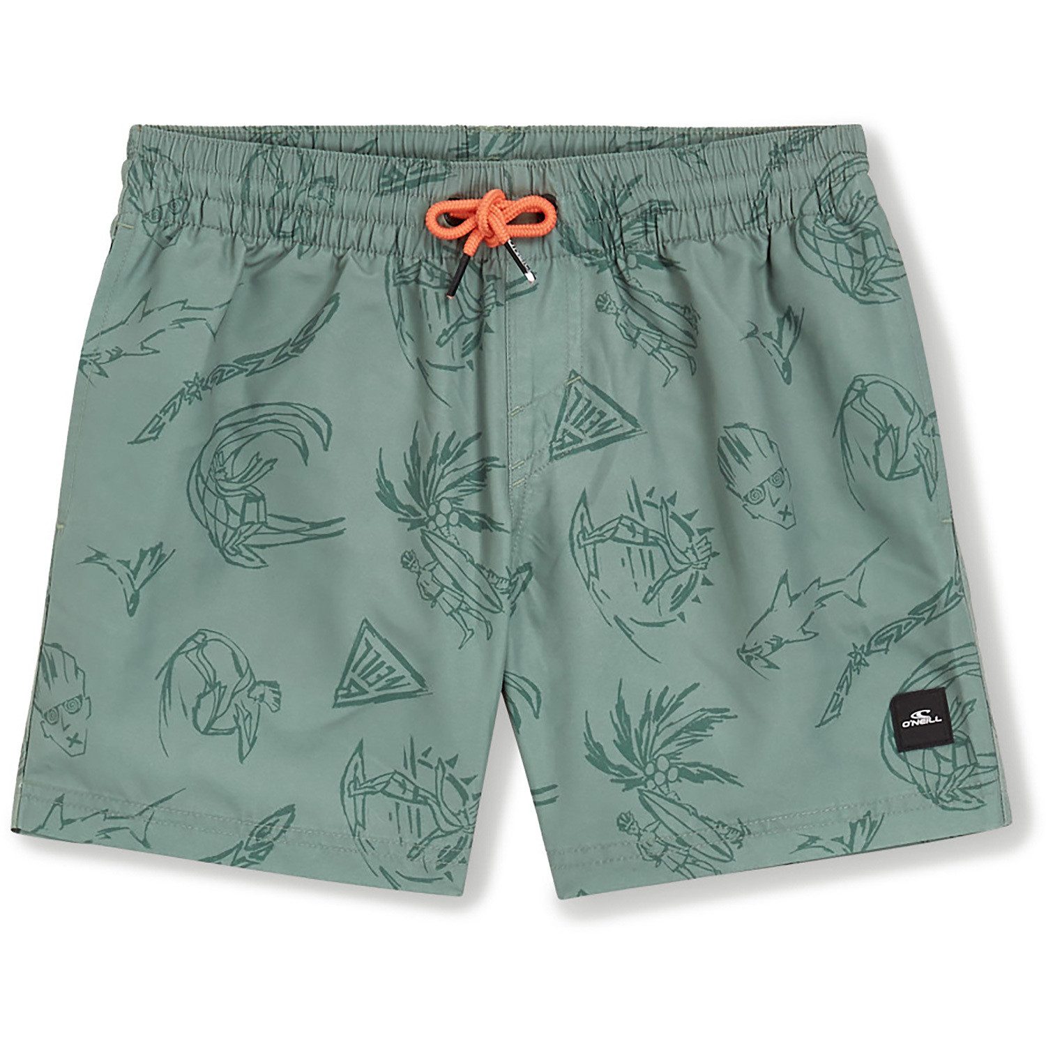 Outdoorhose Badeshort MIX ANDMATCH CALI PRINT 13'' SWIM SHORTS