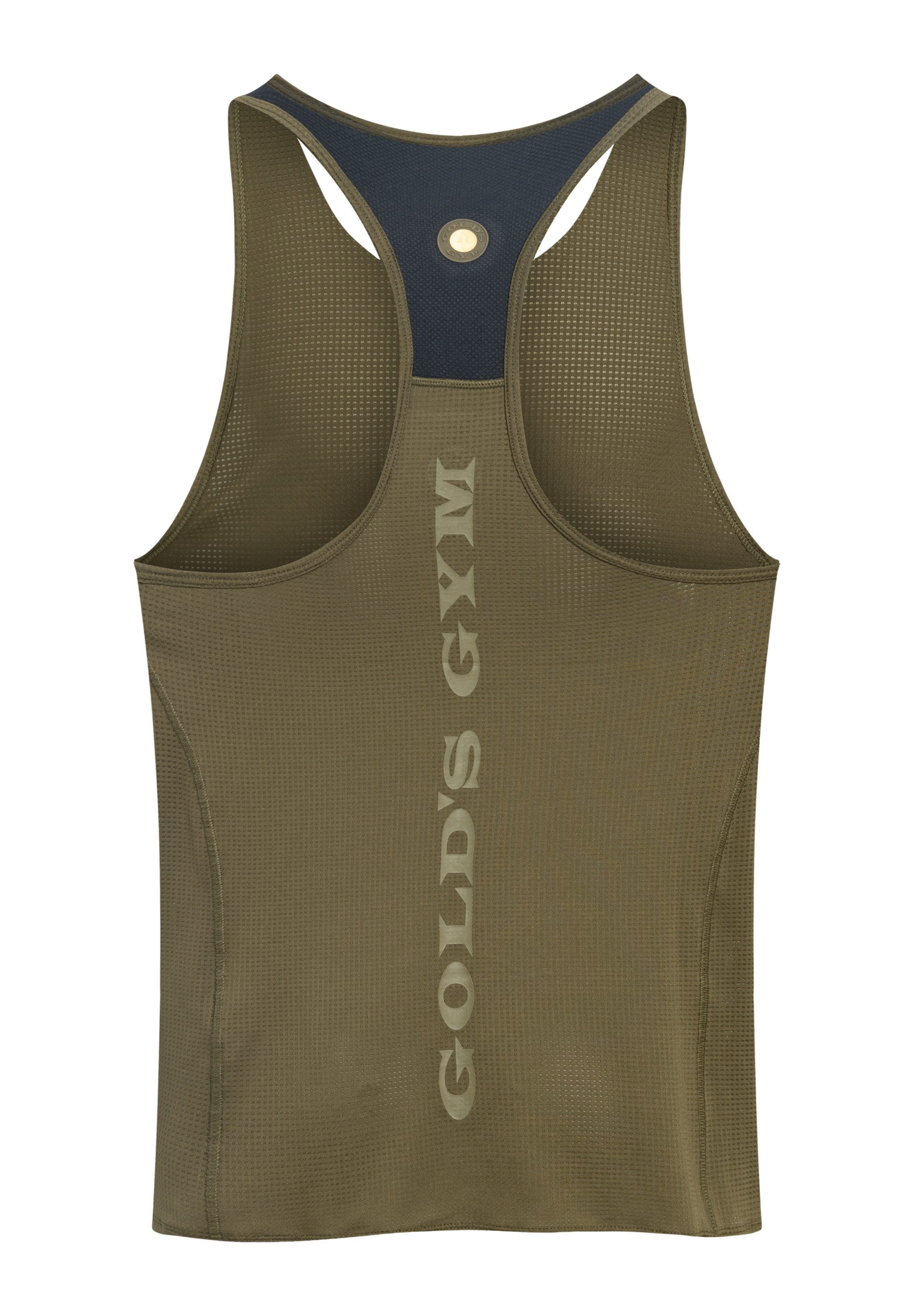 GOLD'S GYM APPAREL Tanktop WILT atmungsaktiv, schnelltrocknend, tief ausgeschnittenes Armloch