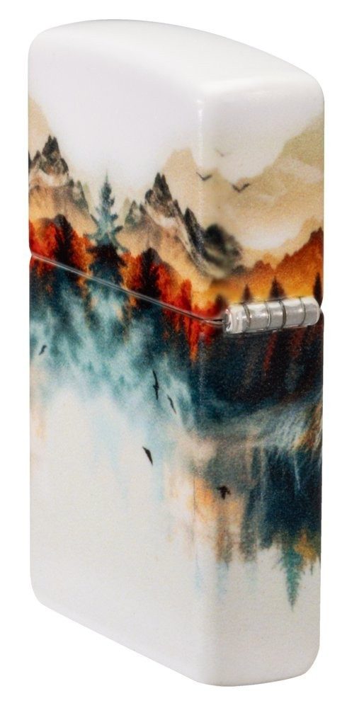 Zippo Feuerzeug 540°color Wolf Mountain and Sun, made in USA