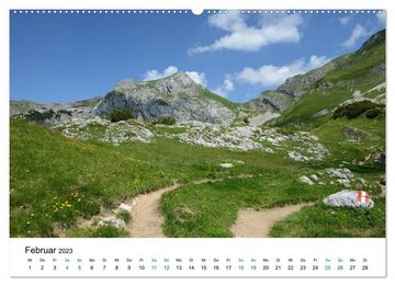 CALVENDO Wandkalender Wandern im Rofangebirge - Brandenberger Alpen in Tirol (Premium, hochwertiger DIN A2 Wandkalender 2023, Kunstdruck in Hochglanz)