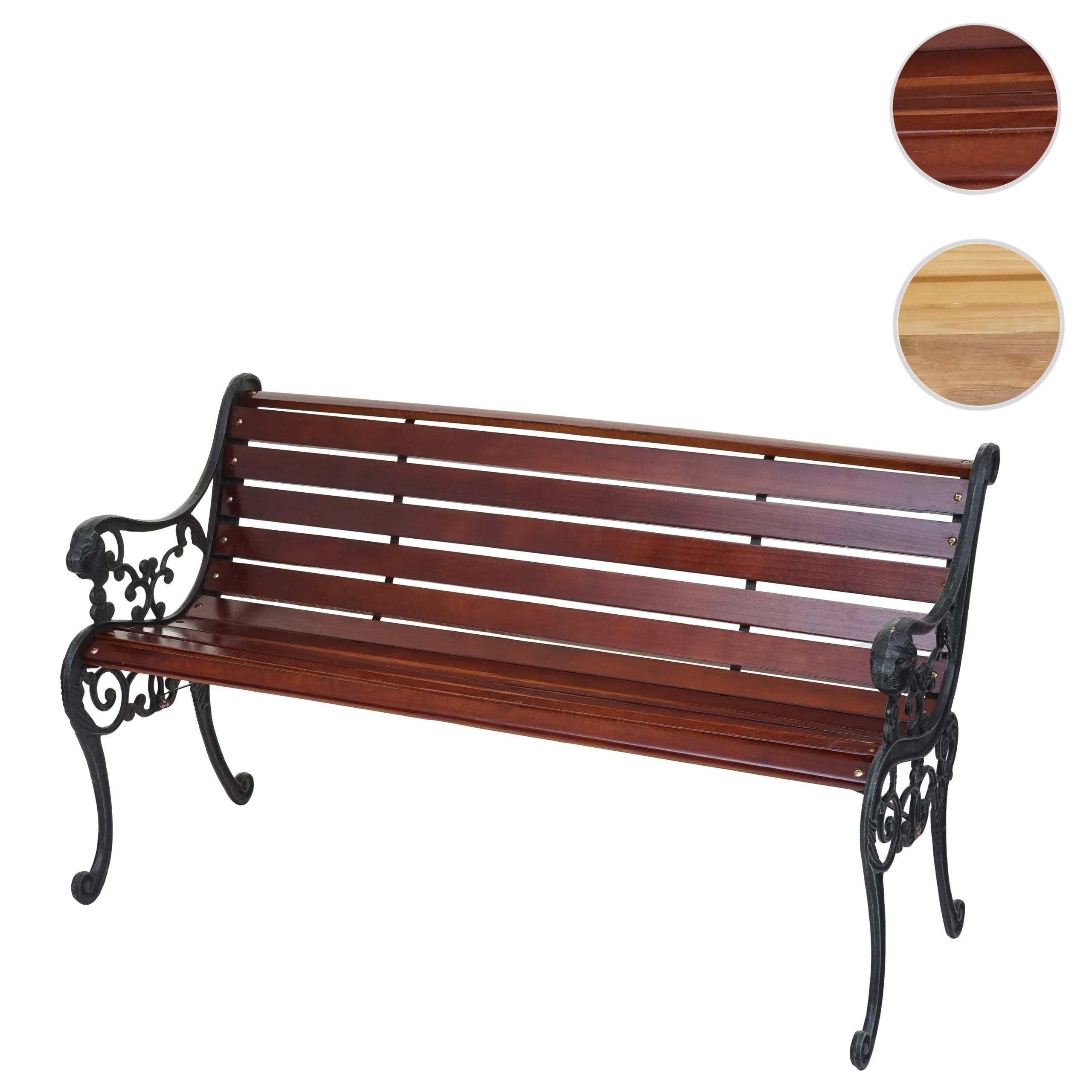 MCW Gartenbank MCW-F98, Einfache Montage, Verspieltes Design, Zwei Sitzplätze, Mit Armlehne
