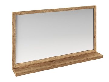 massivum Badmöbel-Set Sydney I Waschtisch mit Spiegel 105cm I massiv Holz Wildeiche
