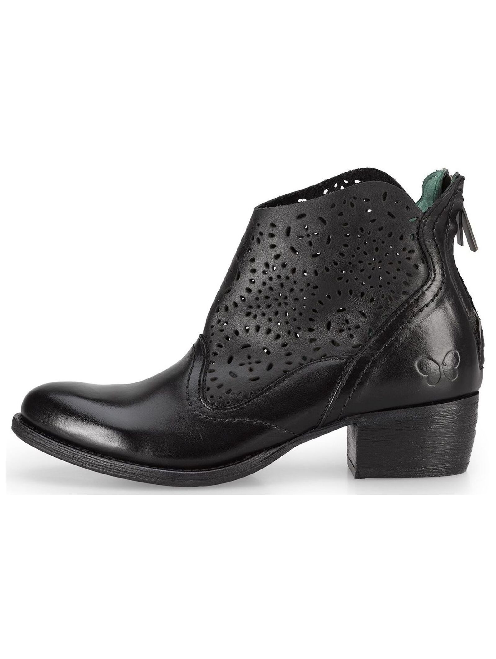 Felmini Stiefelette Leder Cowboy Stiefelette günstig online kaufen