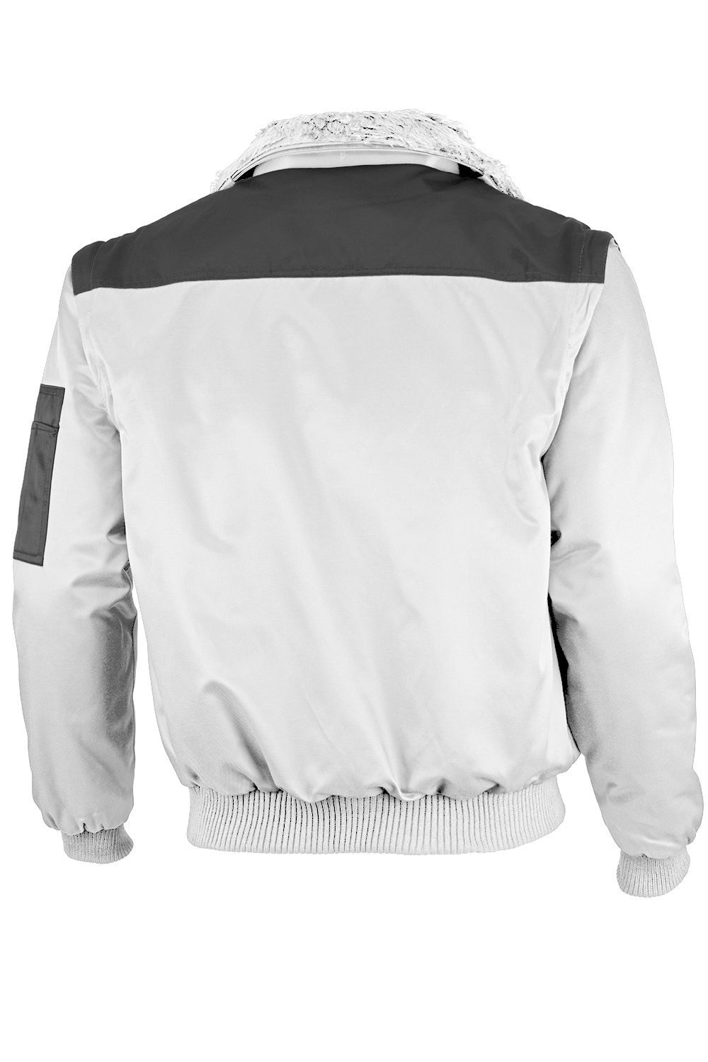 Qualitex Workwear Pilotenjacke modische 4-in-1 Arbeitsjacke aus Mischgewebe günstig online kaufen