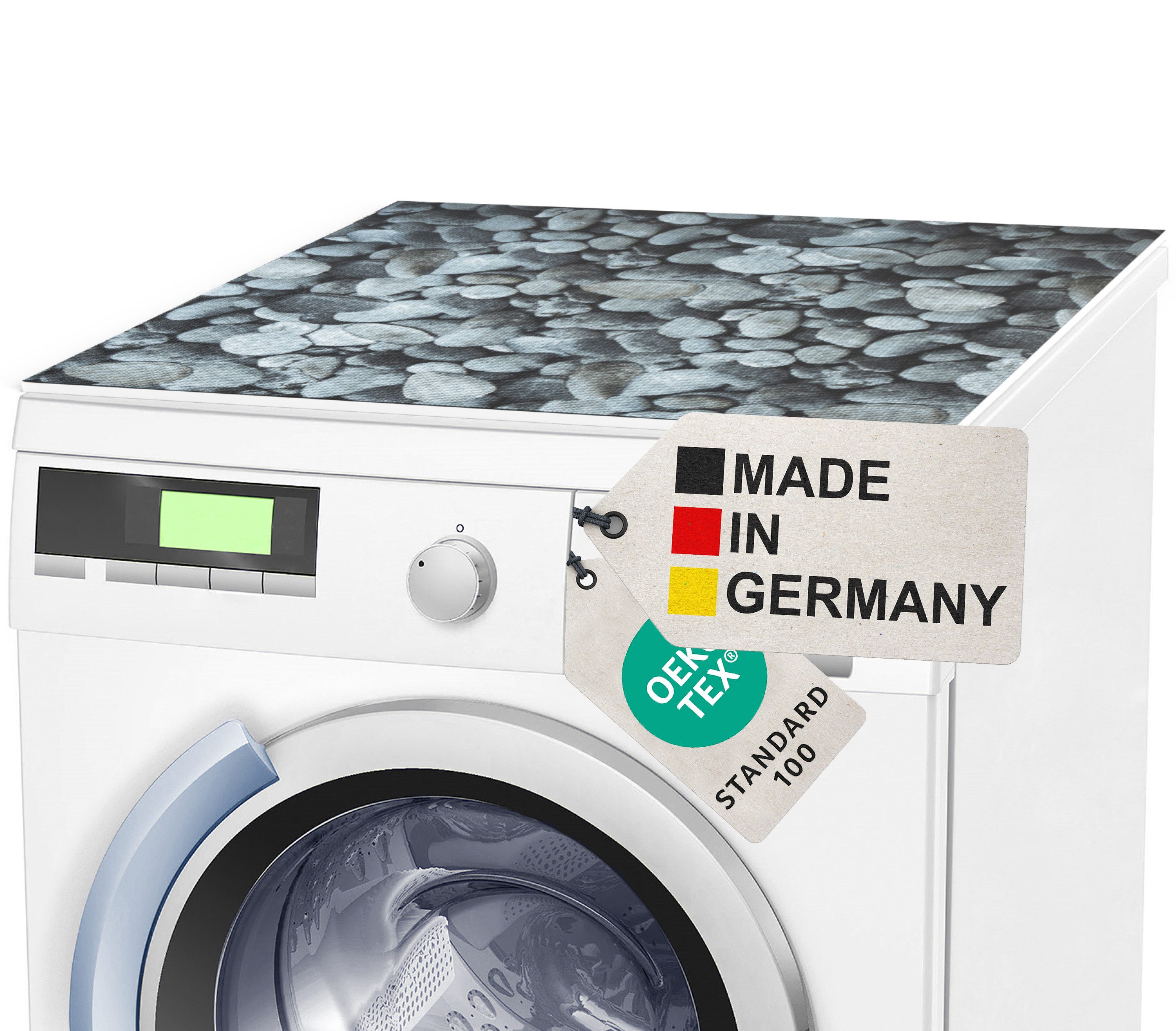 BAUHELD Antirutschmatte Waschmaschine [Made in Germany], 60x60 cm, Waschmaschinenauflage mit Vinyl-Beschichtung, Als Waschmaschinenbezug, Waschmaschinenabdeckung, Auch für Trockner