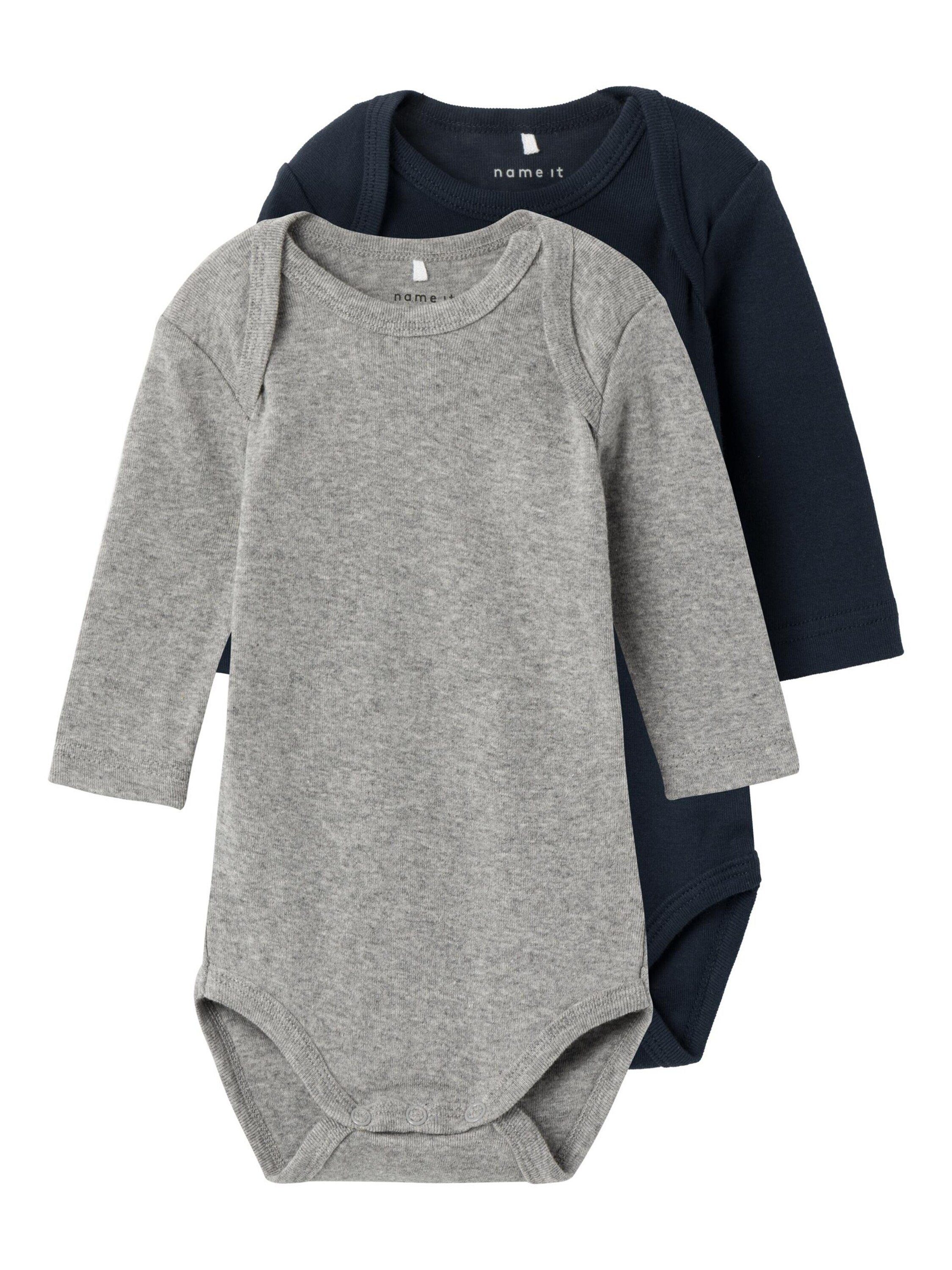 Name It Strampler (2-tlg) Plain/ohne Details