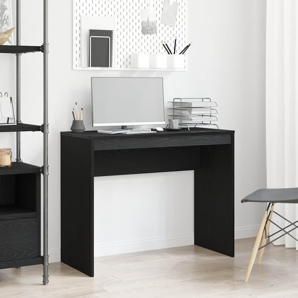 vidaXL Schreibtisch Schreibtisch Schwarze Eiche 90 x 40 x 72 cm Holzwerkstoff