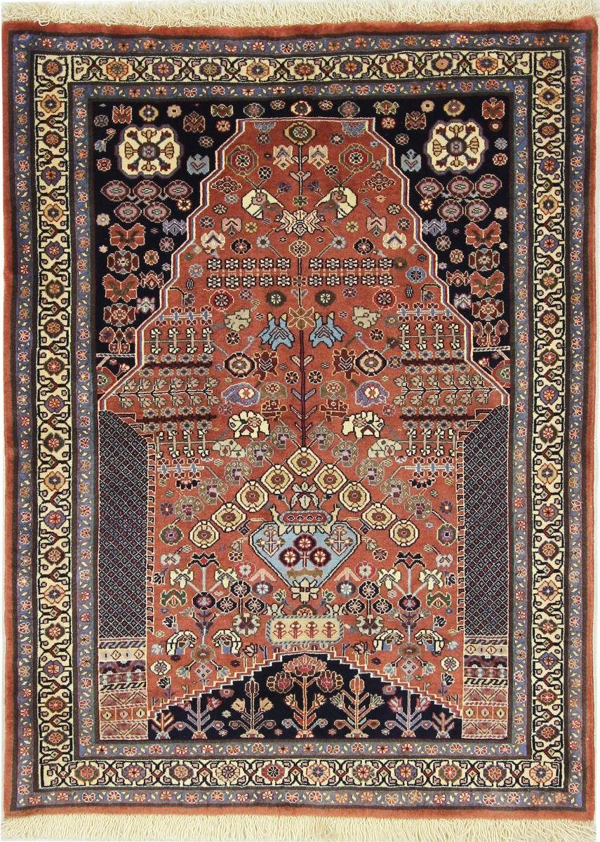 Orientteppich Ghashghai 110x151 Handgeknüpfter Orientteppich / Perserteppich, Nain Trading, rechteckig, Höhe: 12 mm