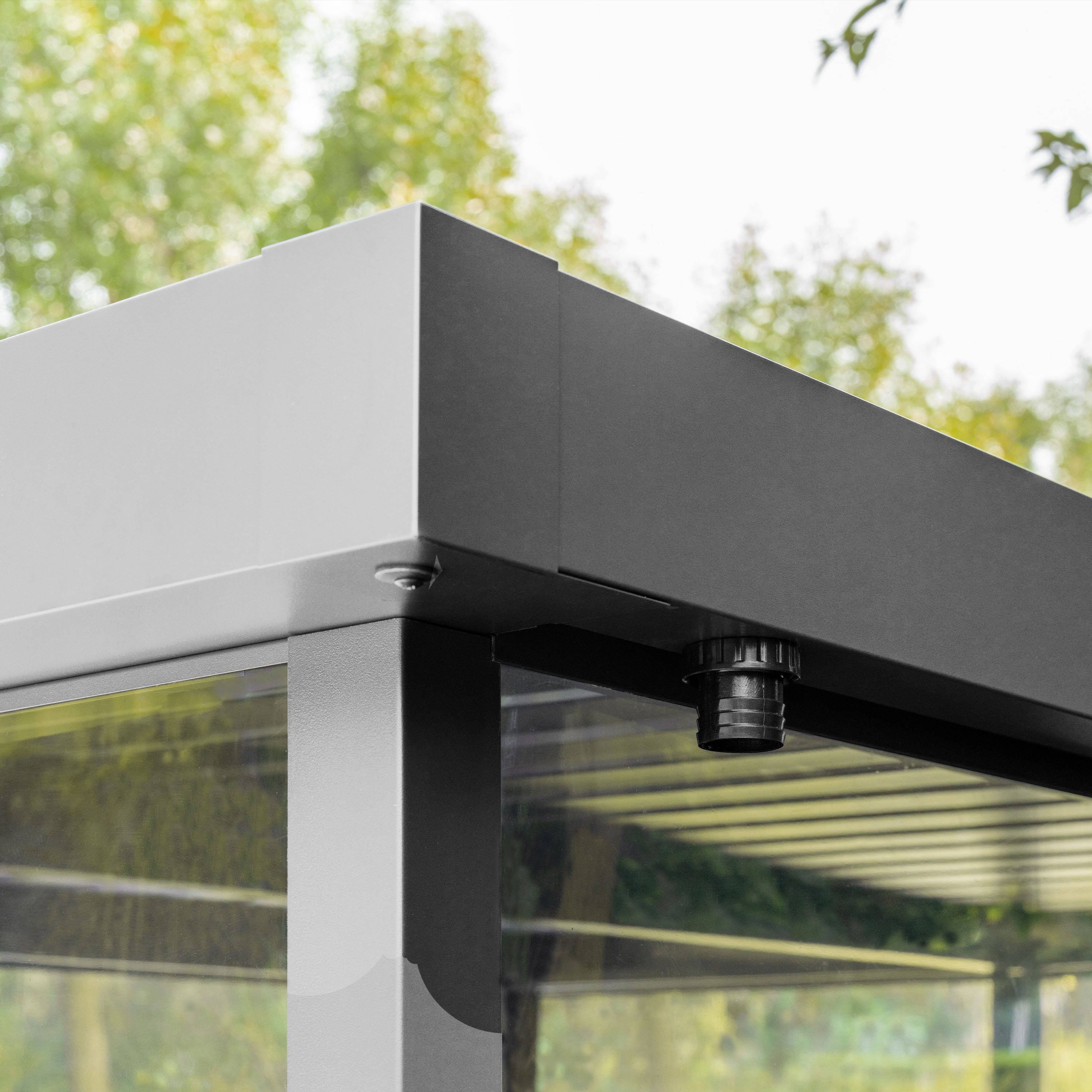 GFP Gerätehaus Gartenhaus Geräteschuppen Amira mit Flachdach, BxT: 180x150 cm, Höhe 205 cm