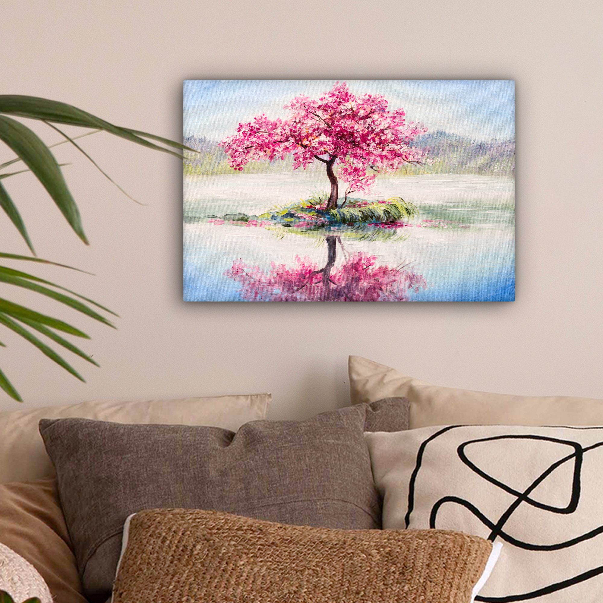 OneMillionCanvasses® Leinwandbild Kunstdrucke - Blüte - günstig online kaufen