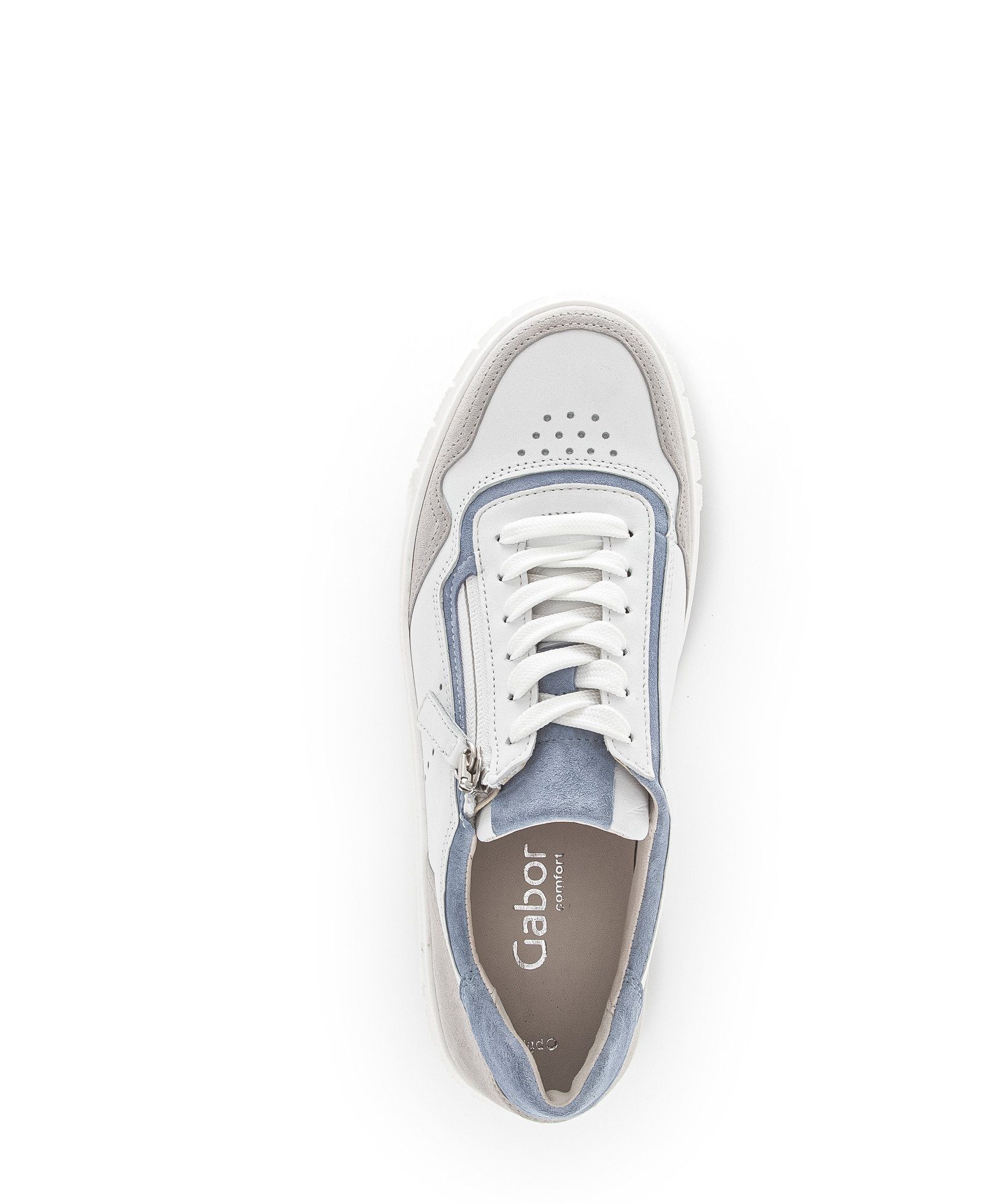 Sneaker weiss/white/lagune Gabor
