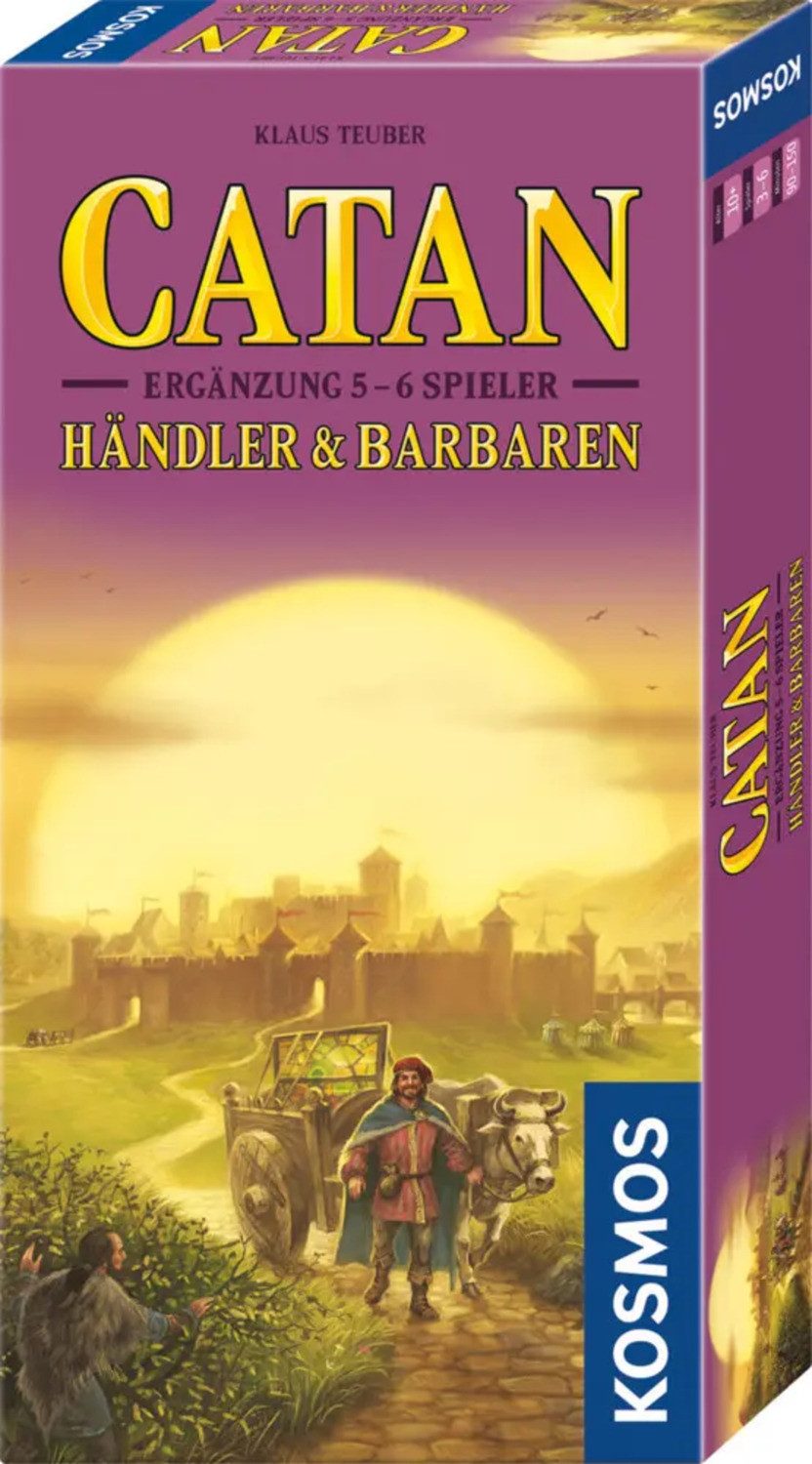 Kosmos Spiel CATAN - Ergänzung 5-6 Spieler - Händler & Barbaren
