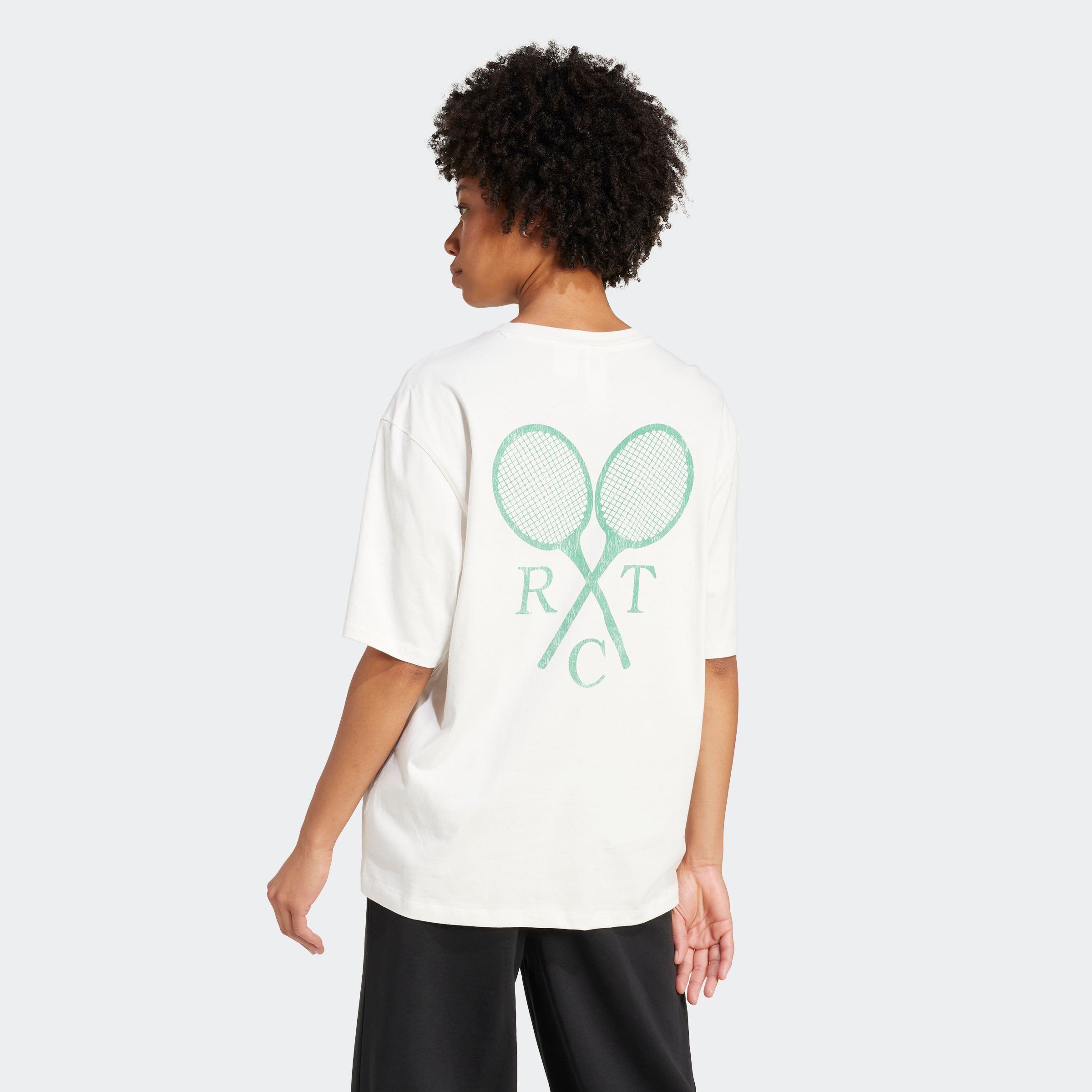 adidas Originals T-Shirt TENNIS BYFR TEE Tennis-Grafik im Vintage-Look auf günstig online kaufen