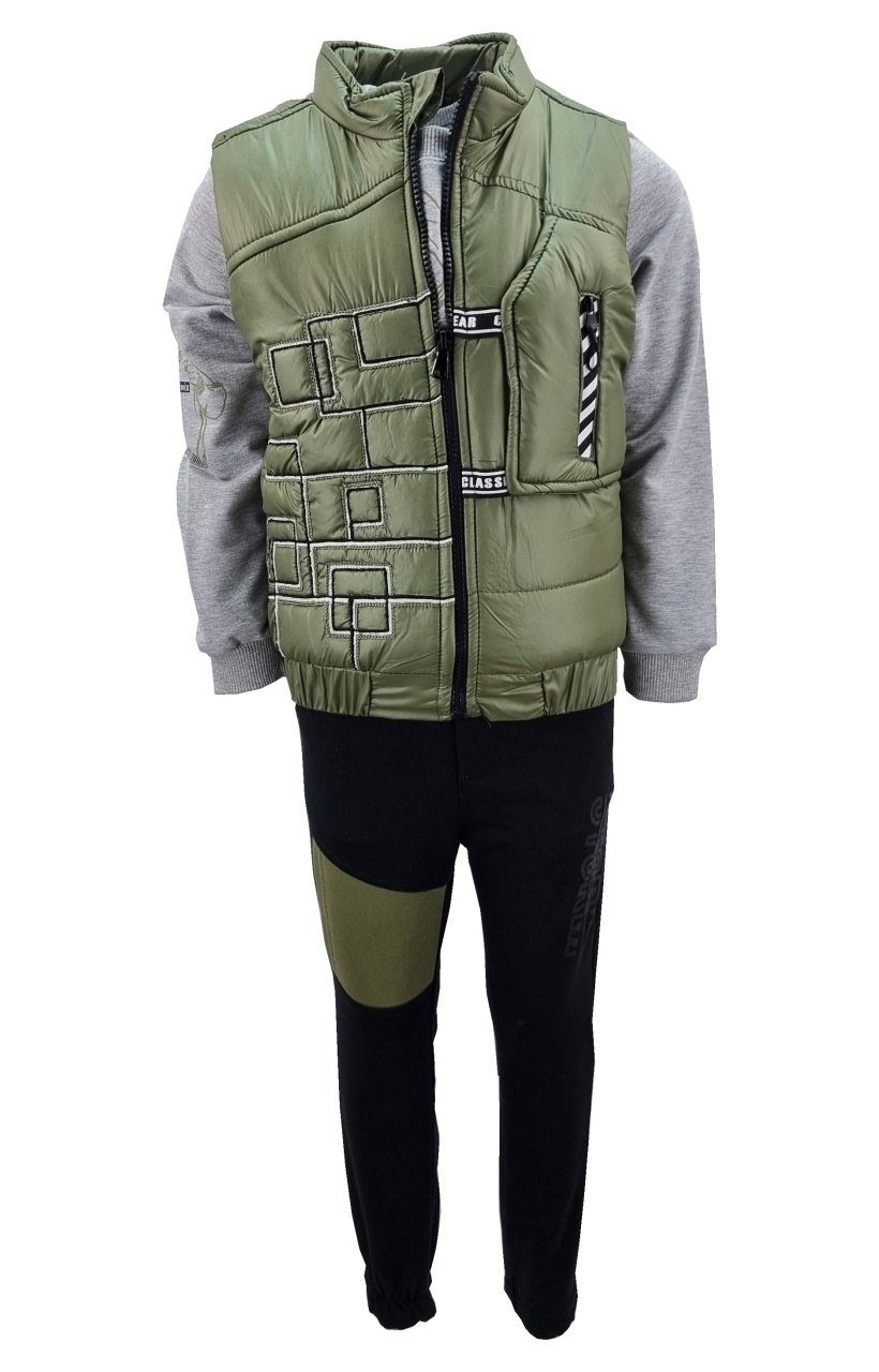 Fashion Boy Sweatanzug Sweatanzug mit Weste günstig online kaufen