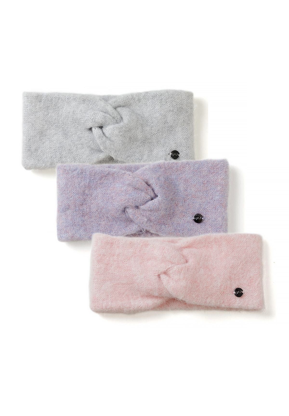 MINOTI Stirnband für Mädchen, flauschig (Packung, 3-St) Twist-Knoten