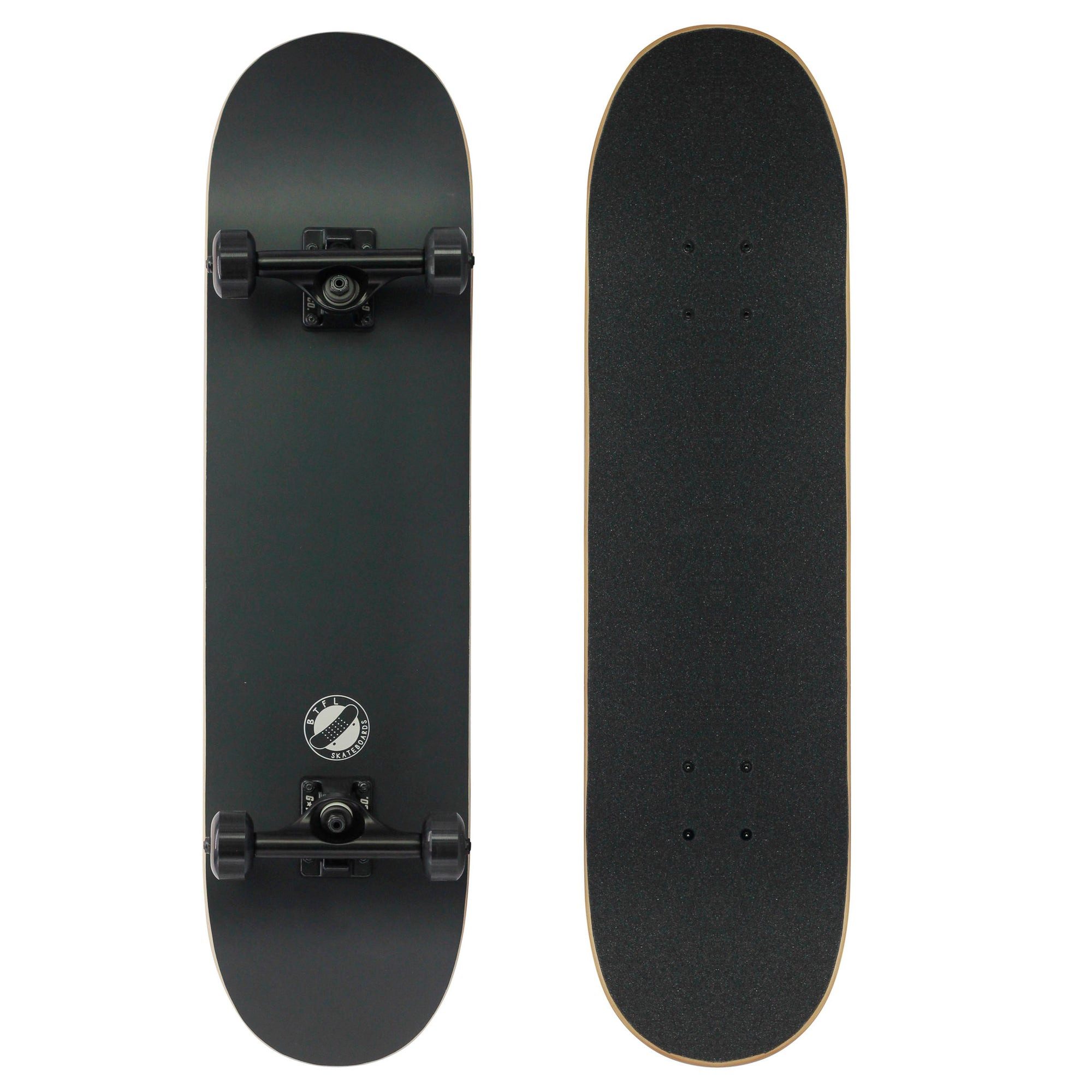 BTFL Skateboard Black Edt. - Komplettskateboard