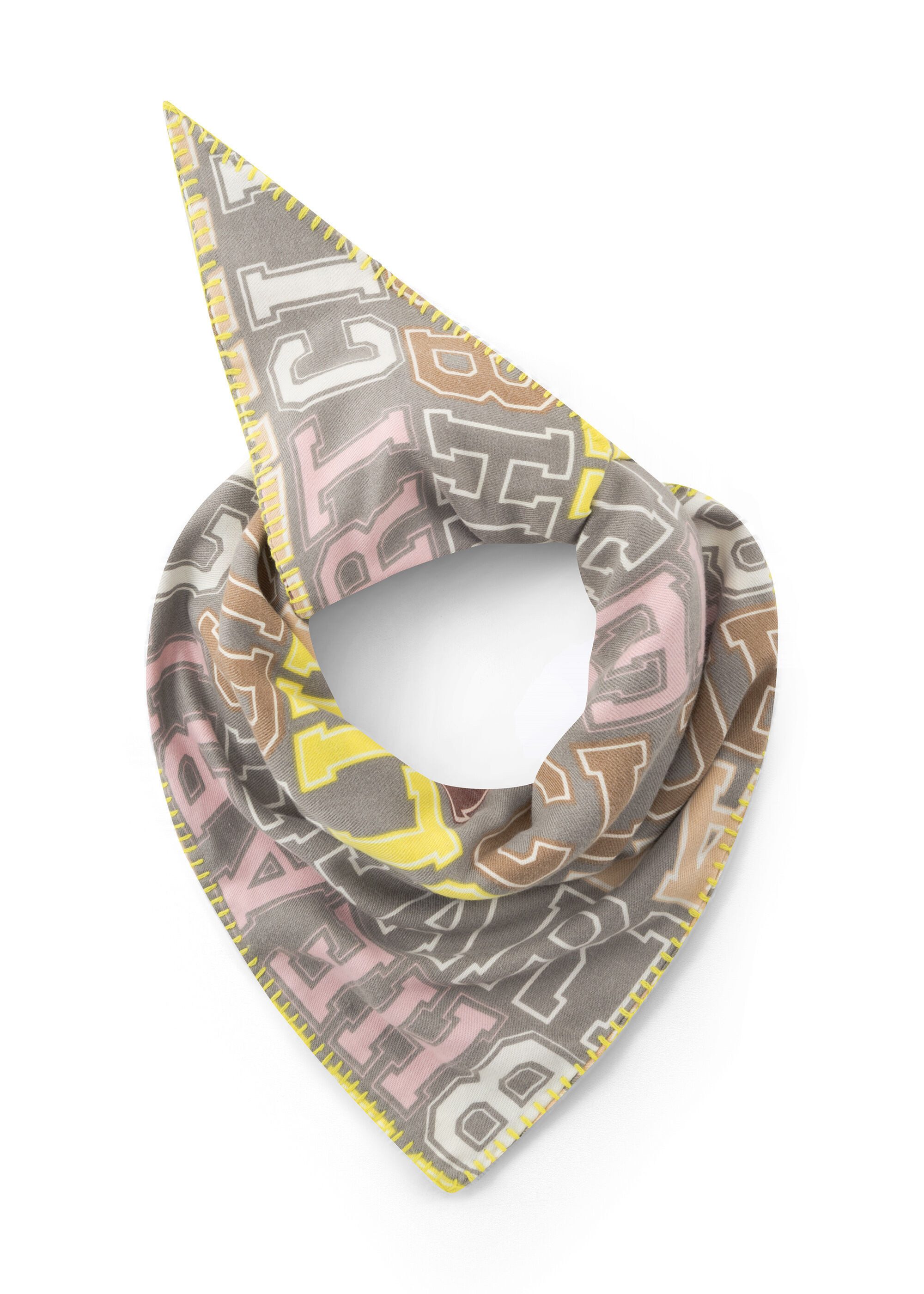 Codello Dreieckstuch, (1-St), mit HAPPY-HEART-Print