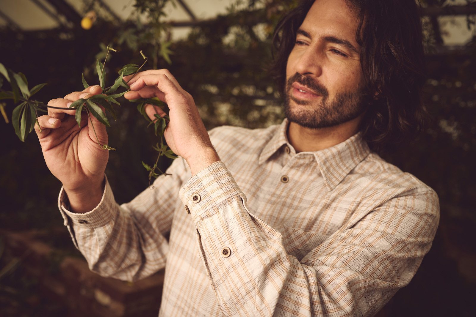 HempAge Langarmhemd DH067 Hemd