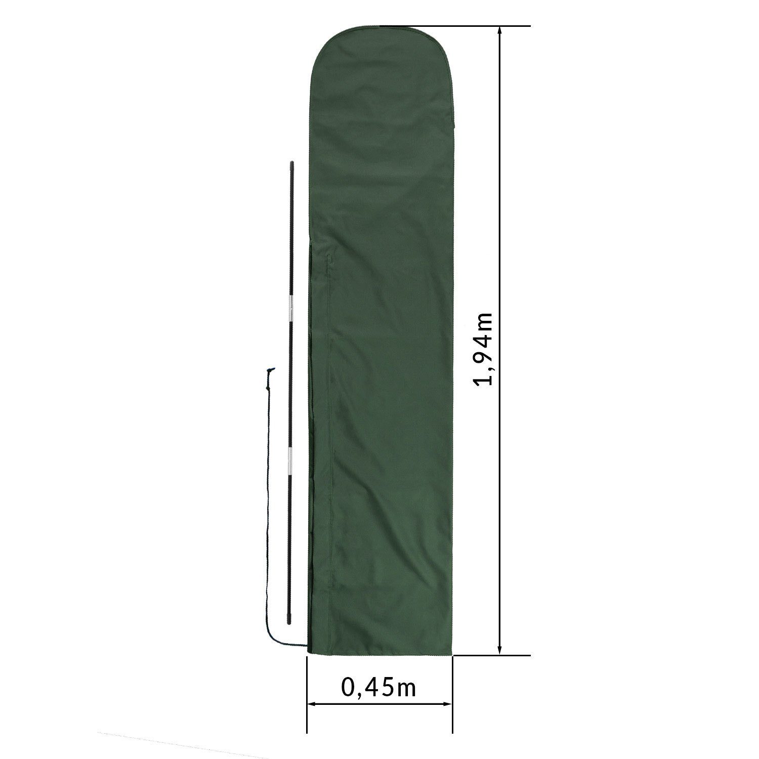 anndora-sonnenschirm Sonnenschirm-Schutzhülle für Sonnenschirm ø 3,5 günstig online kaufen