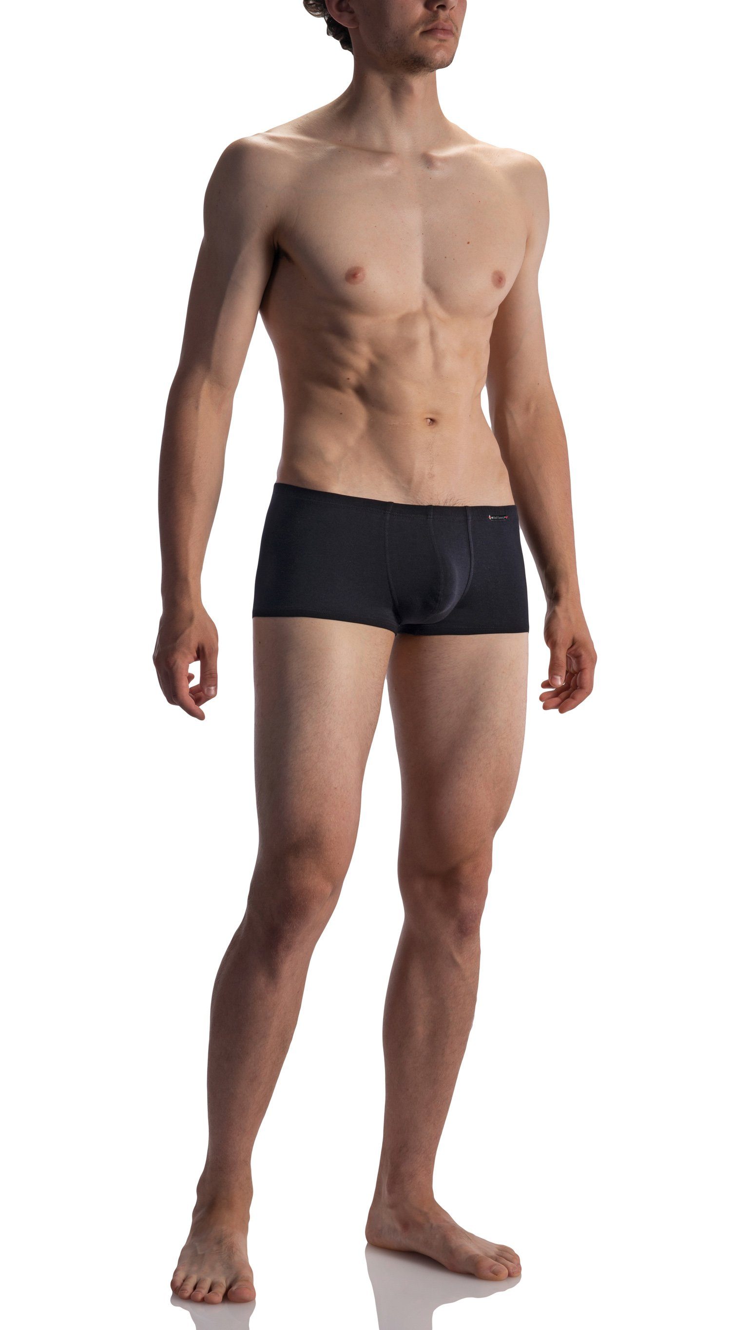Benz Olaf Benz Boxershorts (Packung, 1601 Schwarz 2er-Pack) Olaf Minipants Doppelpack RED
