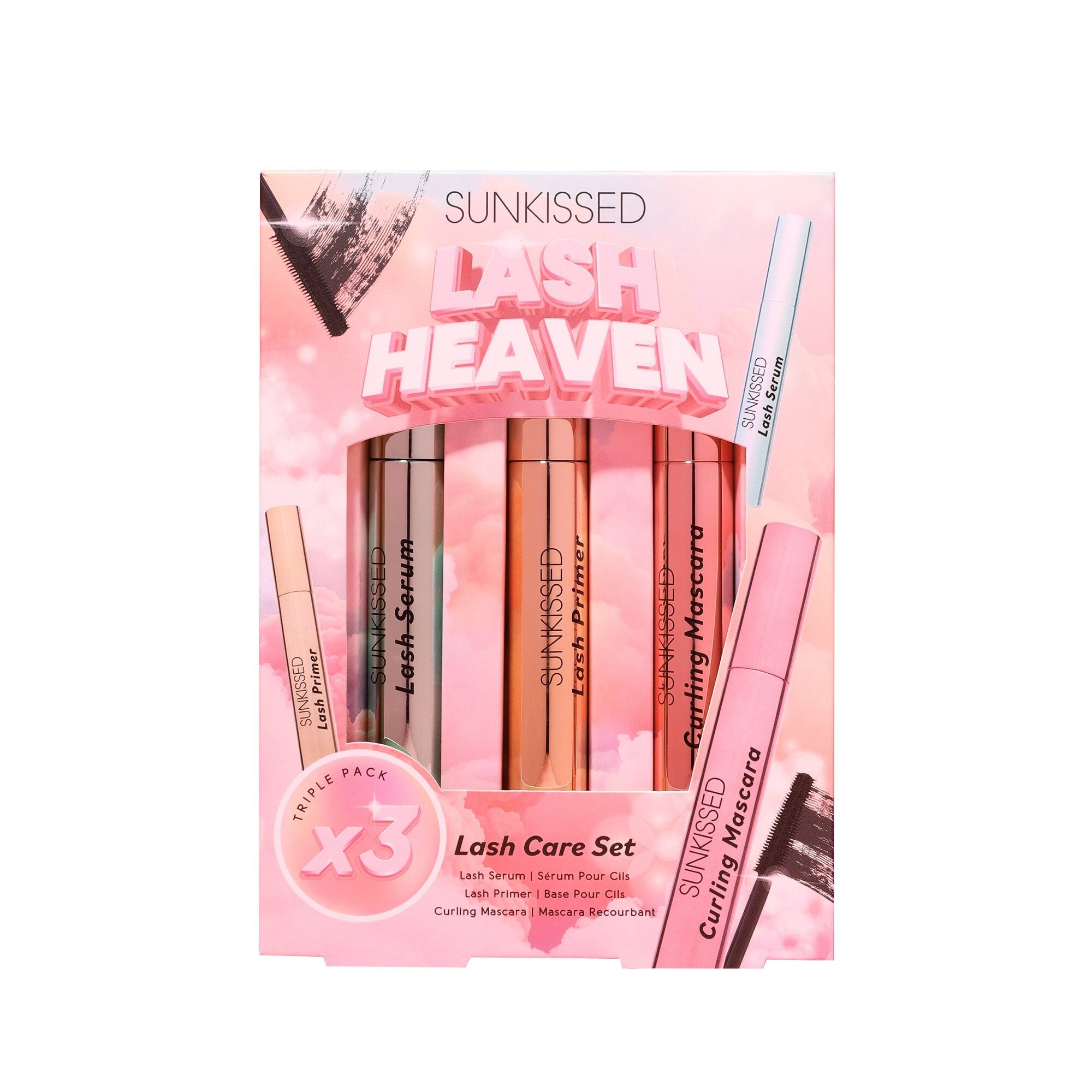 SUNKISSED Schmink-Set Sunkissed Lash Heaven Lash Care Set Gift Set