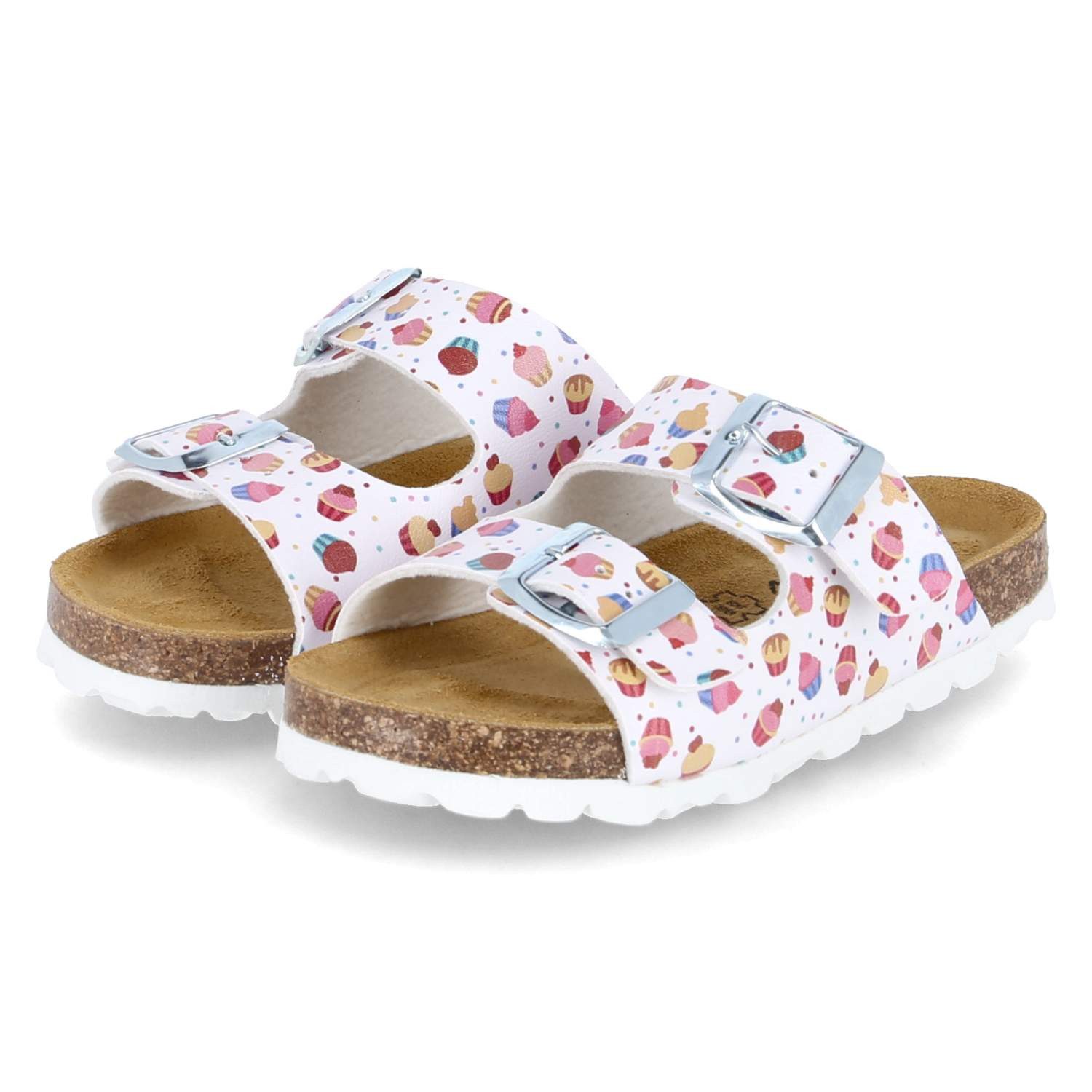 Beliani Beliani 0003/20DP776/299/93/40802 Unisex Kunstleder weiss-kombi Pantolette