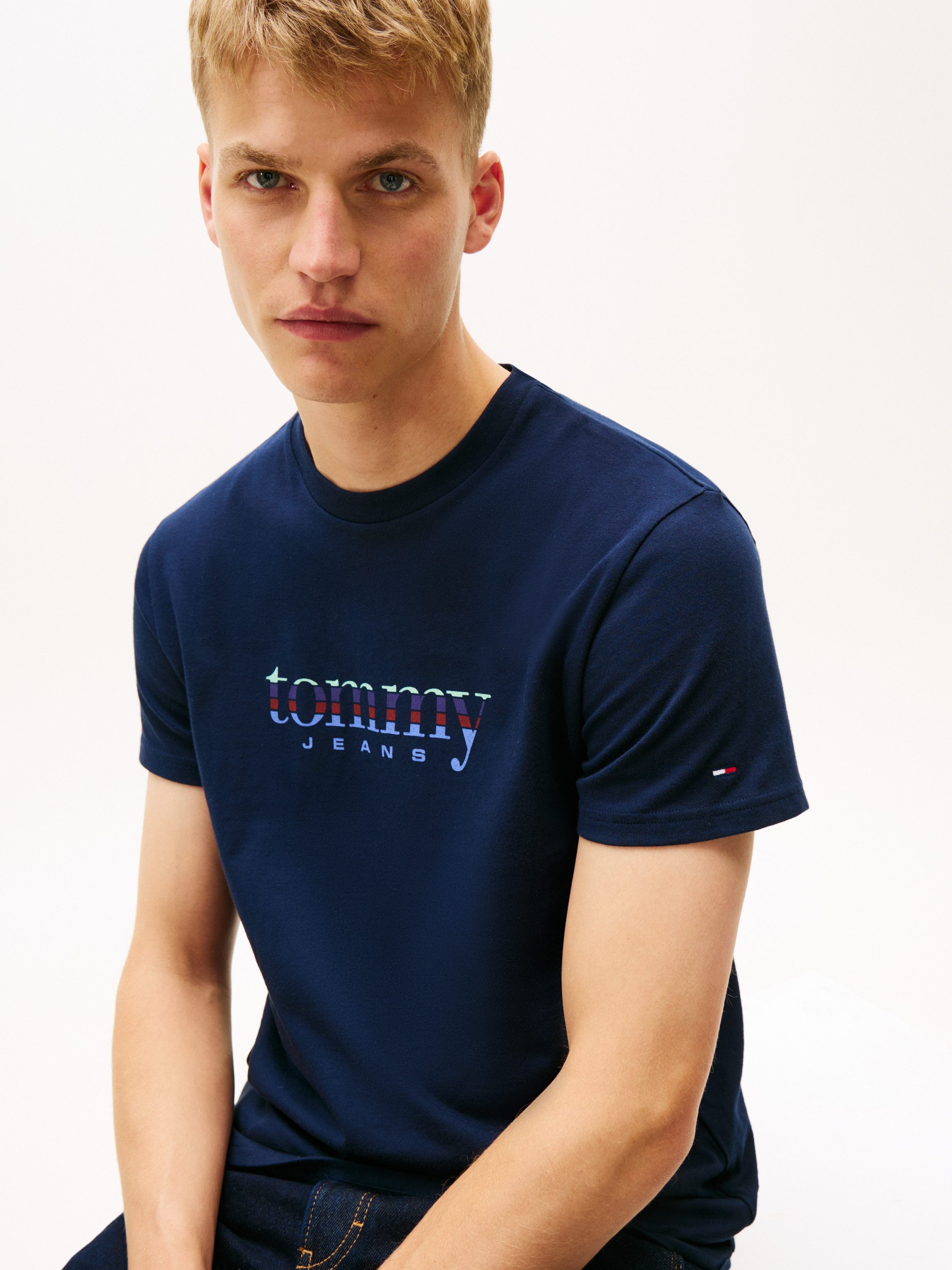 Tommy Jeans T-Shirt TJM SLIM ENTRY DNA günstig online kaufen